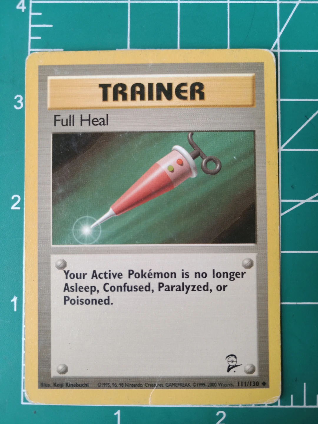 Pokemon Card - Full Heal Trainer (111/130)