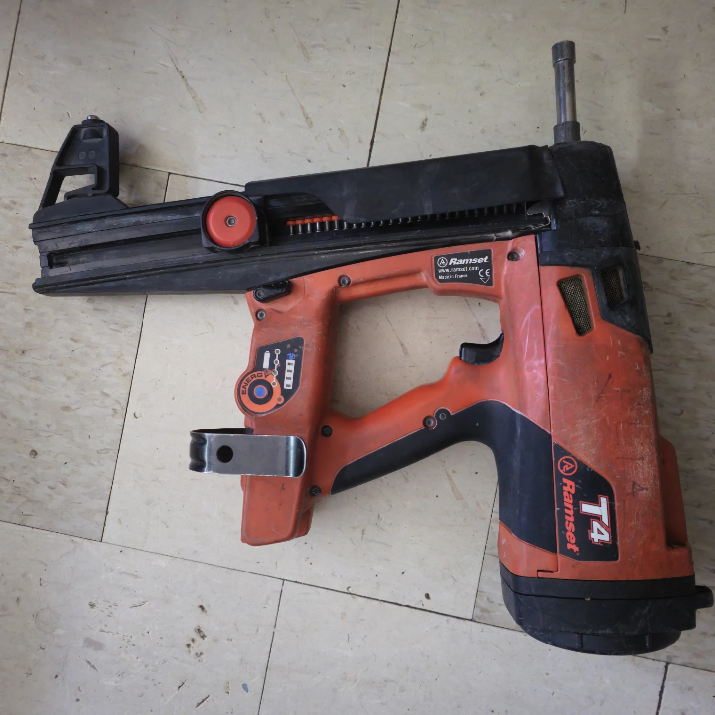 A Pair of lightly used Ramset T4 Gas Actuated Nailers - photo 3