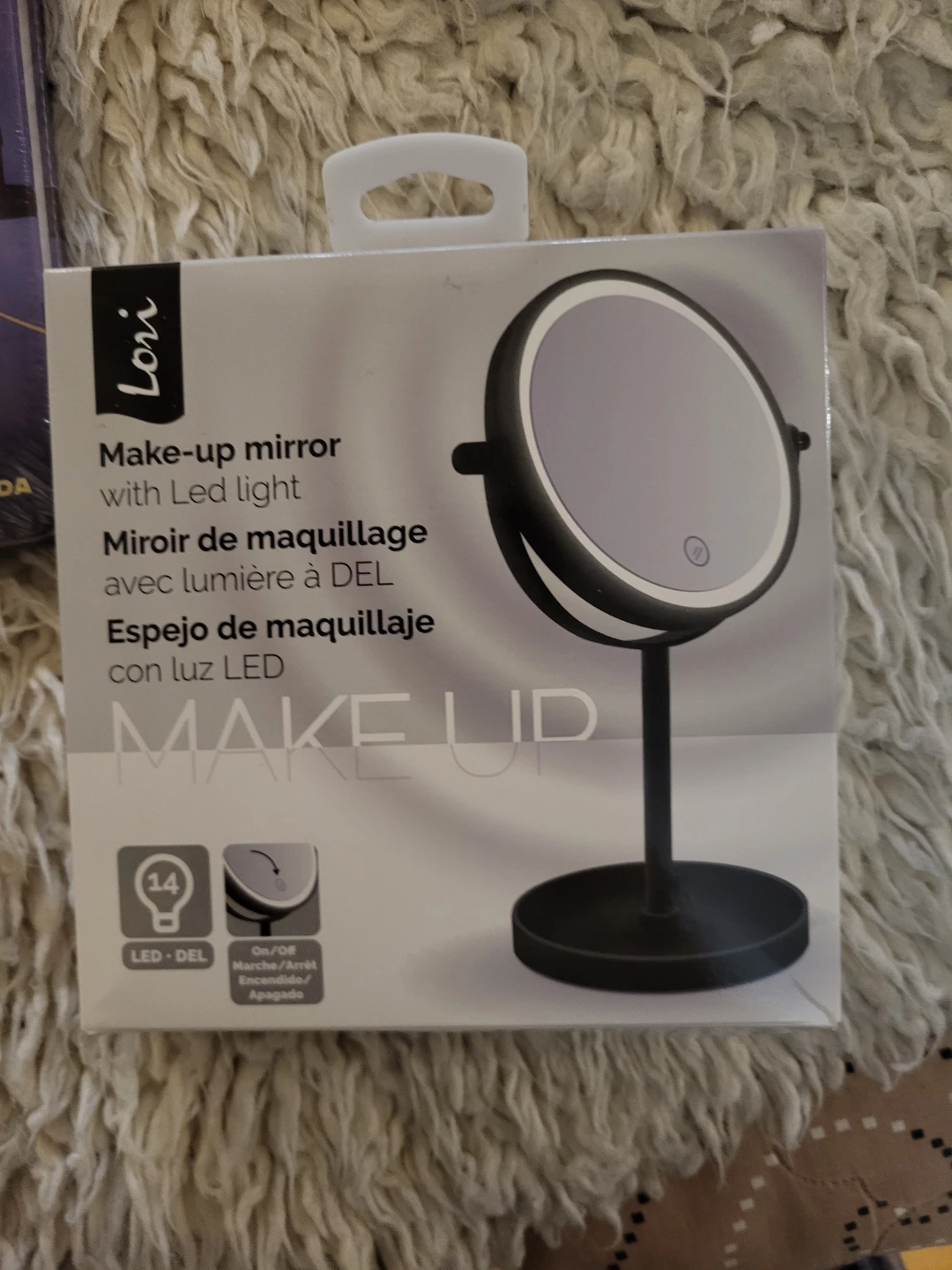 Lori Make-up Mirror with LED Light