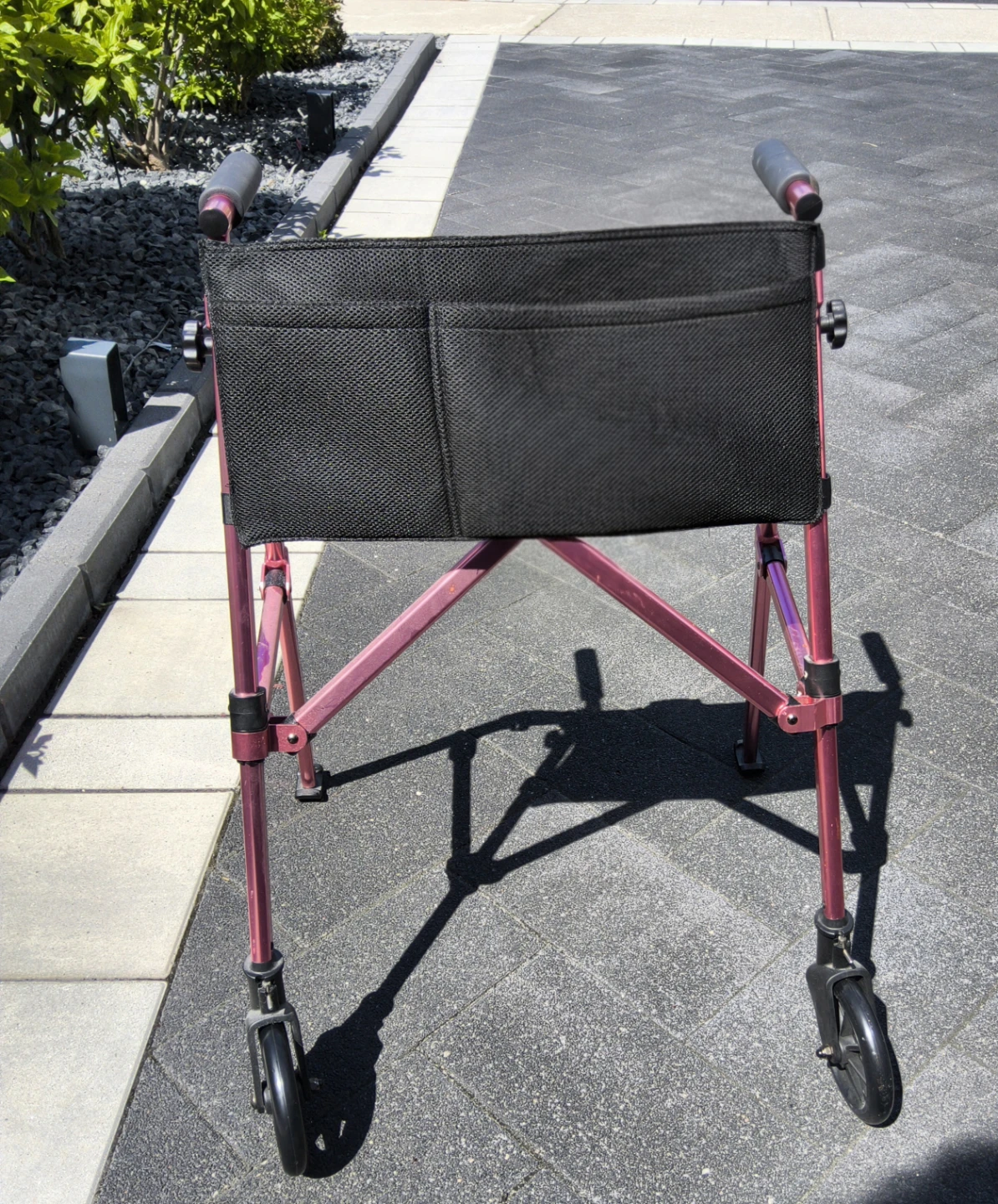 Stander EZ Fold-N-Go Lightweight Walker - Pink