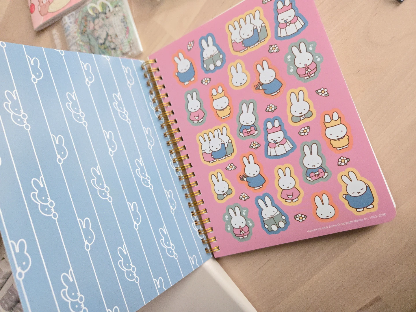 Cute Pink Miffy Planner Agenda 2027 - photo 4