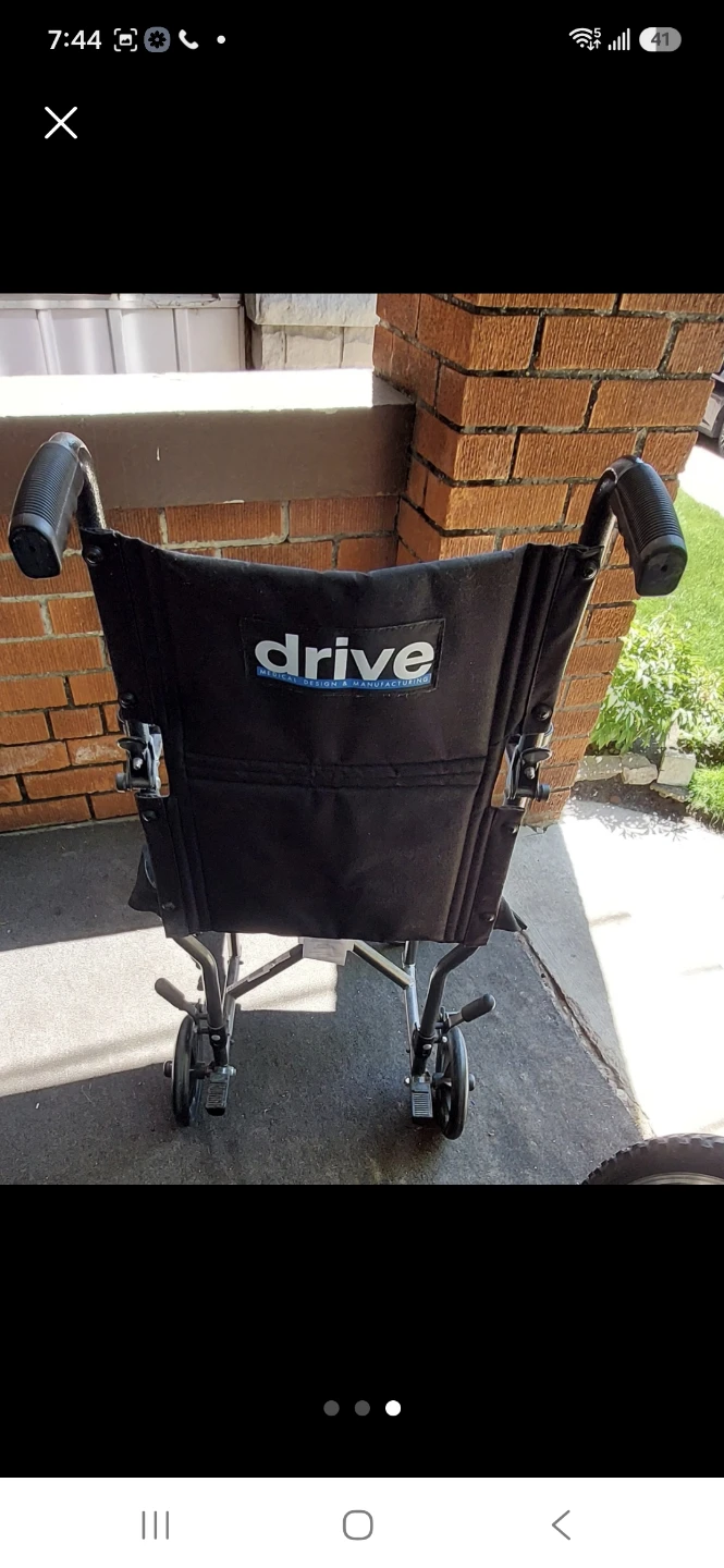 Drive Medical Transport Wheelchair - photo 2