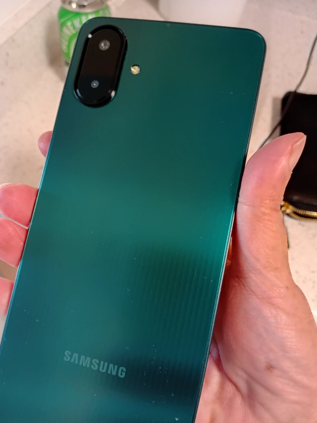 Samsung Green Smartphone