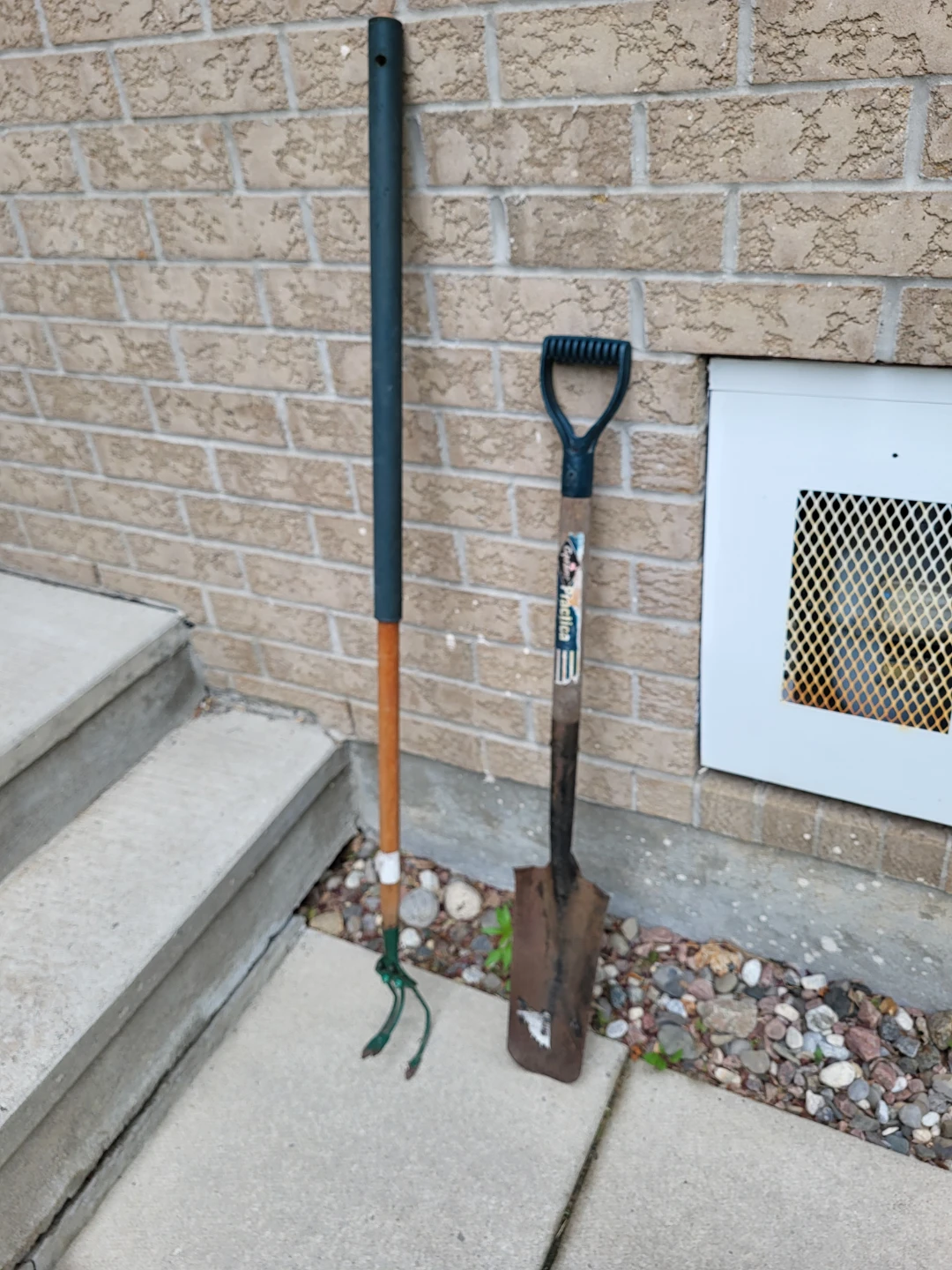 Garden Tool Set - Shovel & Tiller
