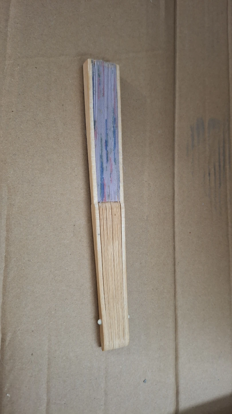 Floral Folding Hand Fan - photo 3