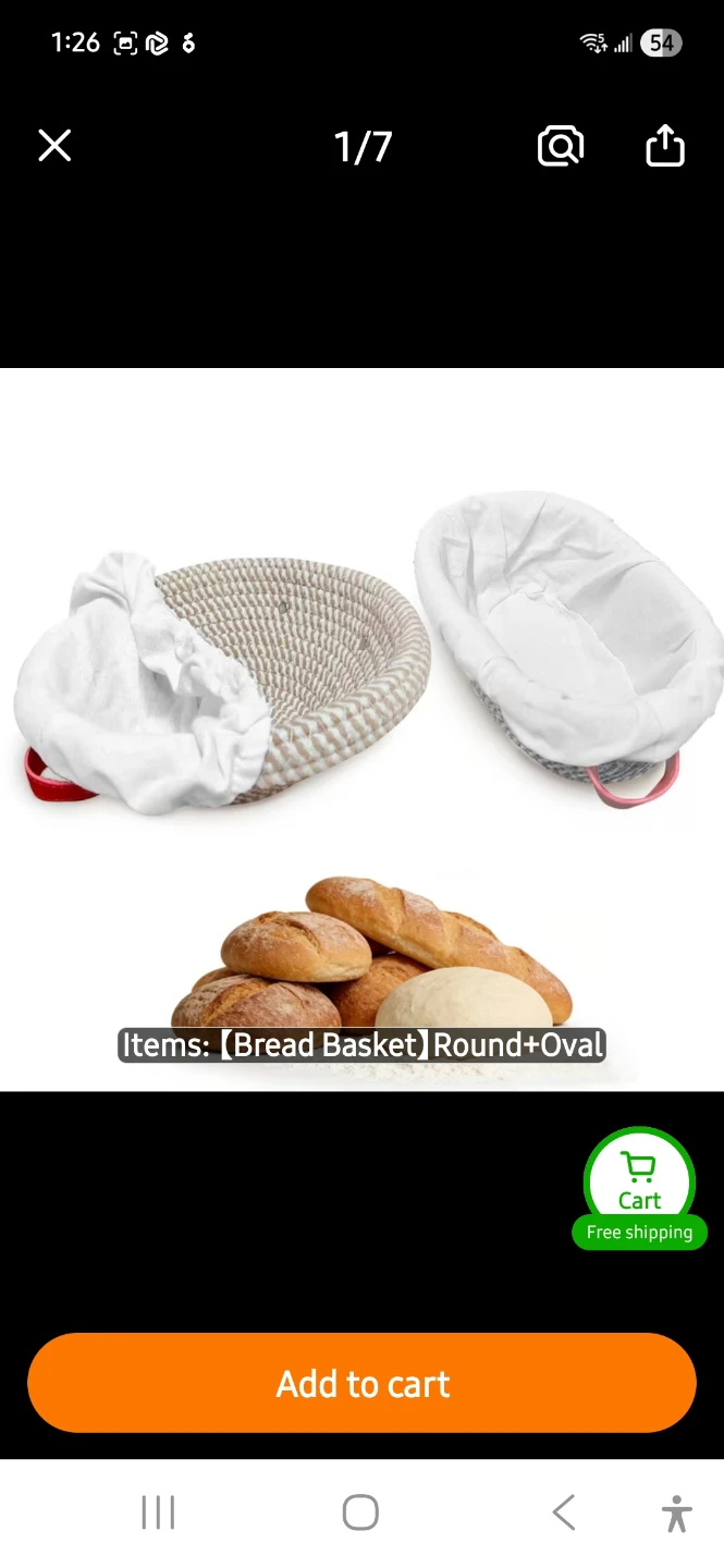 Set of 2 bread proofing baskets - photo 5