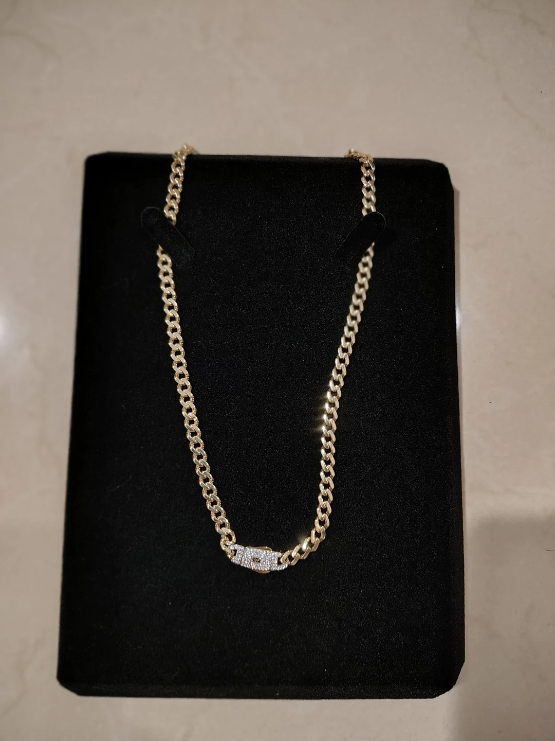 Cadena 10K Gold Monacos