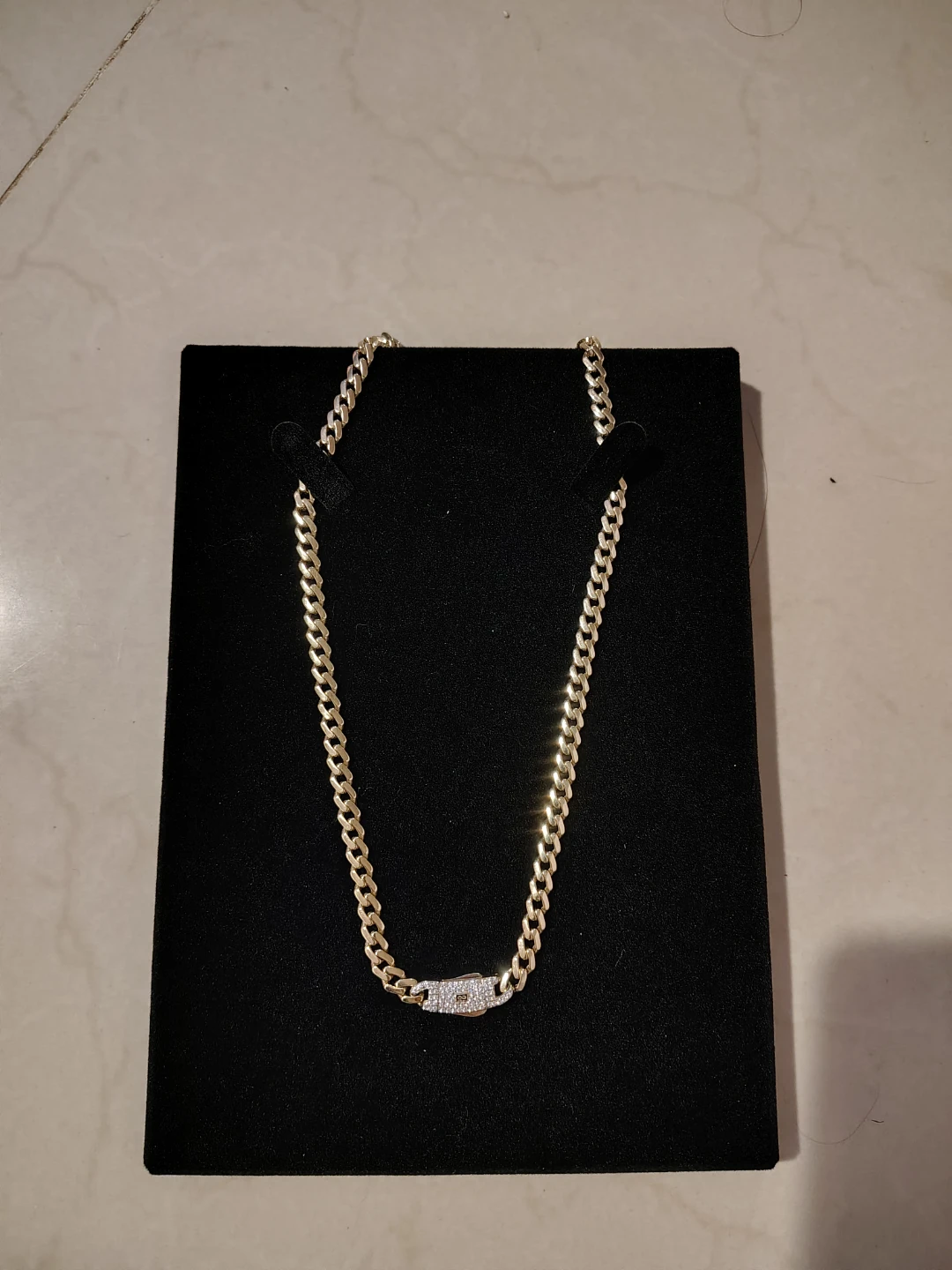 Cadena 10K Gold Monacos - photo 3