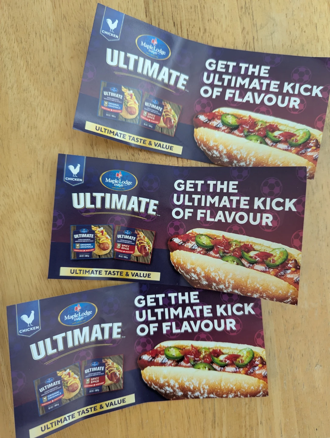 ⚽ Maple Lodge Farms Ultimate $1 off Coupons