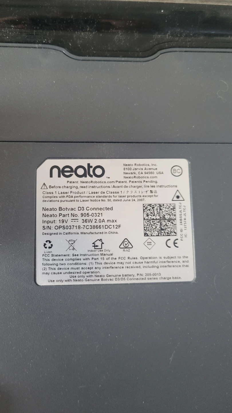 ⚽ Neato Botvac D3 Connected Robot Vacuum - photo 3