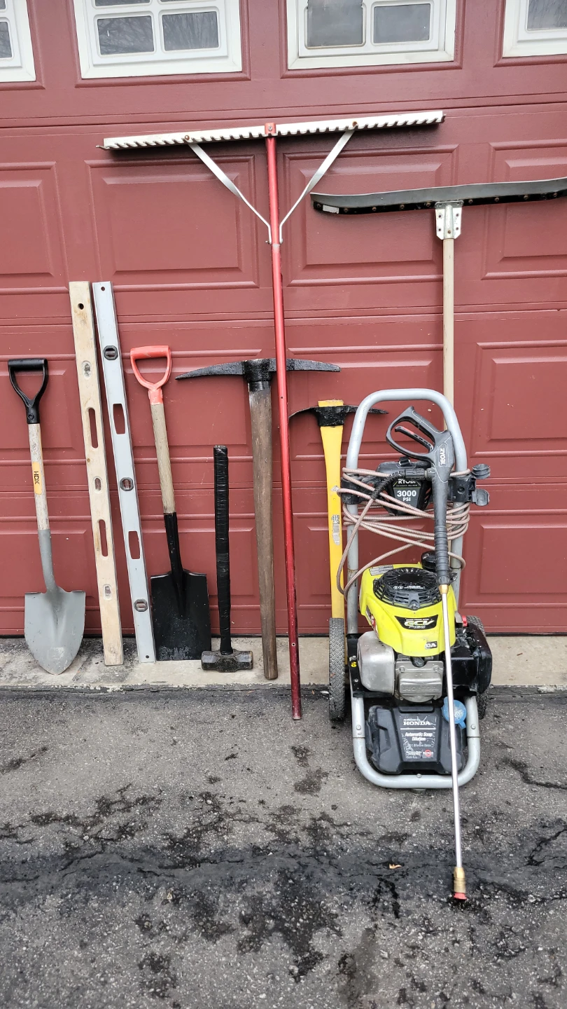 Honda 3000 PSI Gas Wadher, TOOLS,