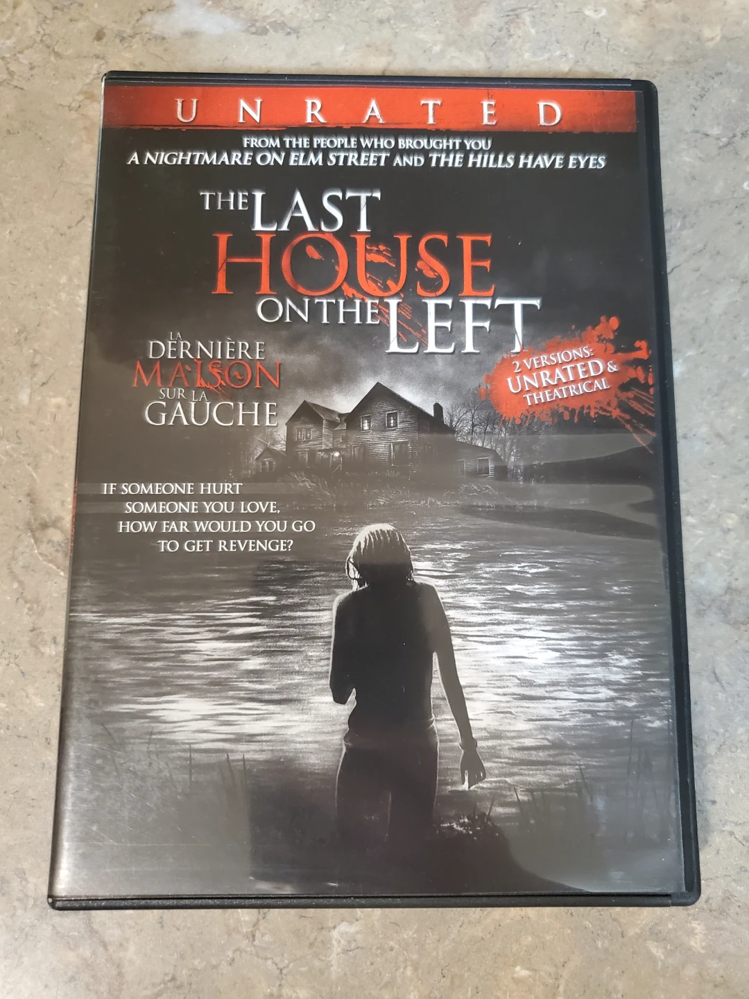 The Last House on the Left Unrated & Theatrical DVD ⚽