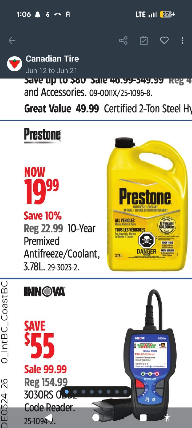 Valvoline Motor Oil 5W-30 + Prestone Antifreeze+Coolant - photo 3