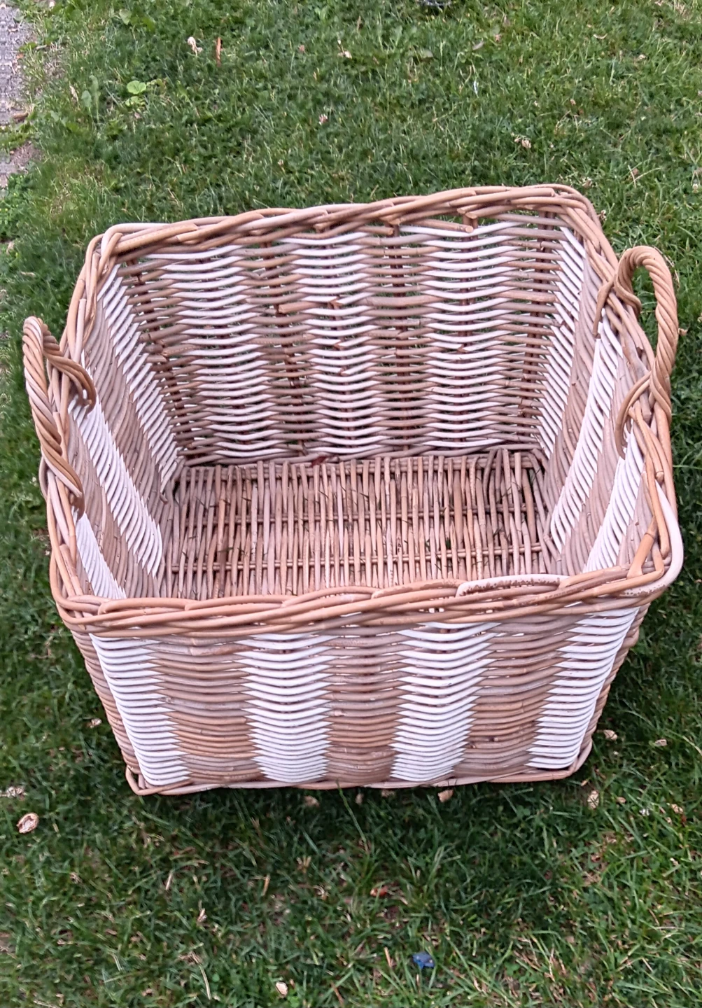 Woven Storage Basket - must be picked up by June 28th