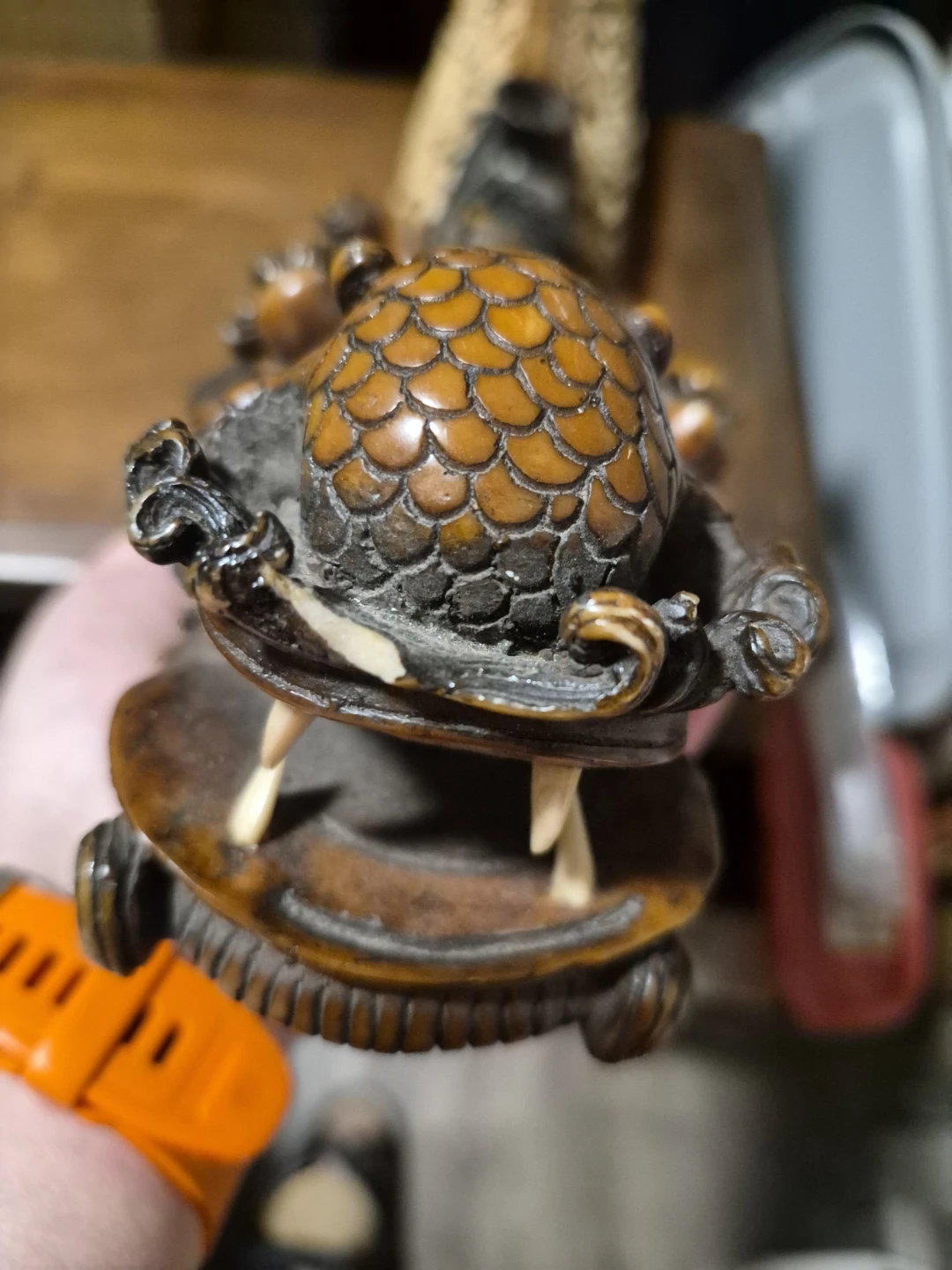 Carved Dragon Statue