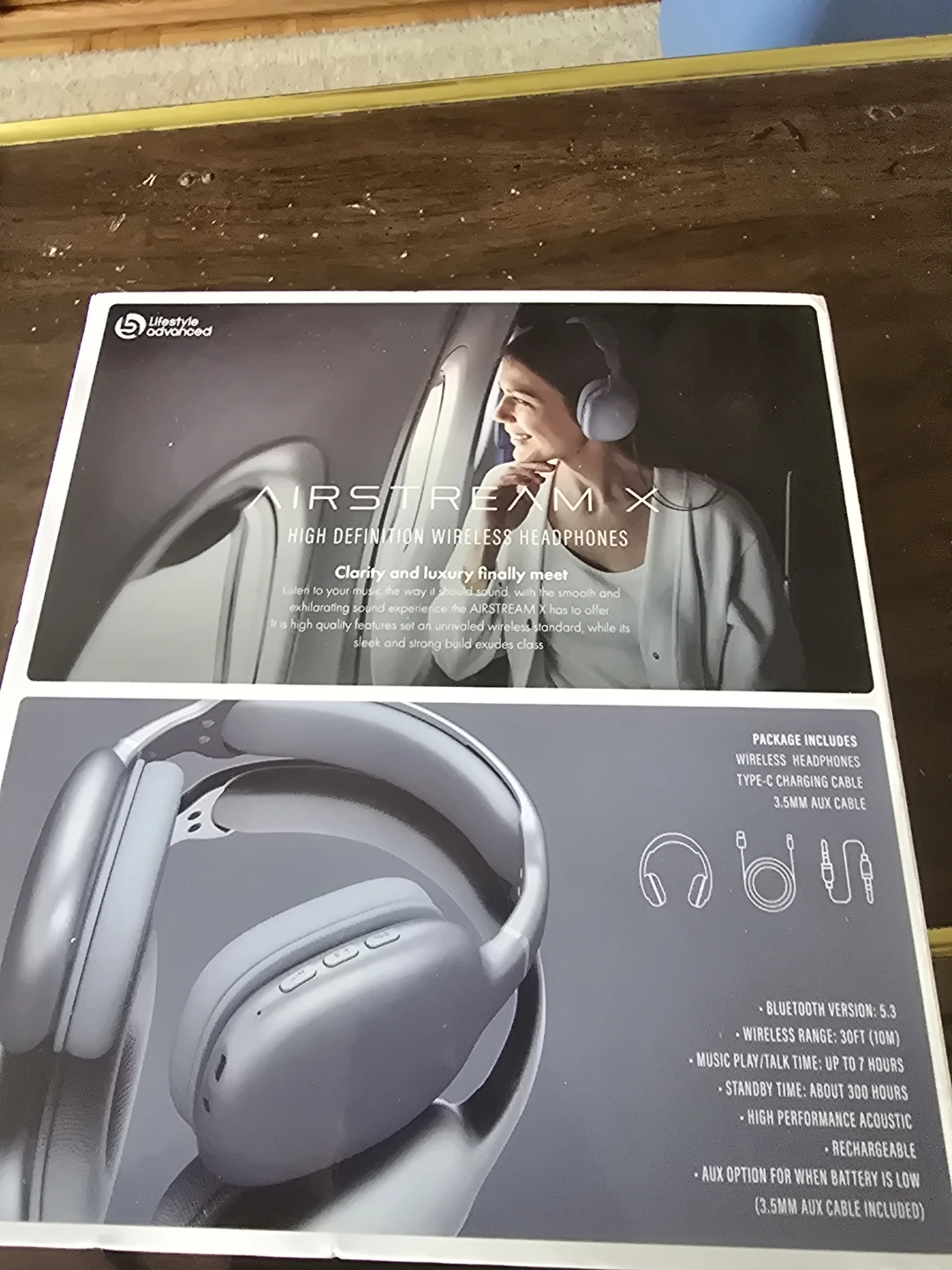 AIRSTREAM X High Definition Wireless Headphones - photo 5