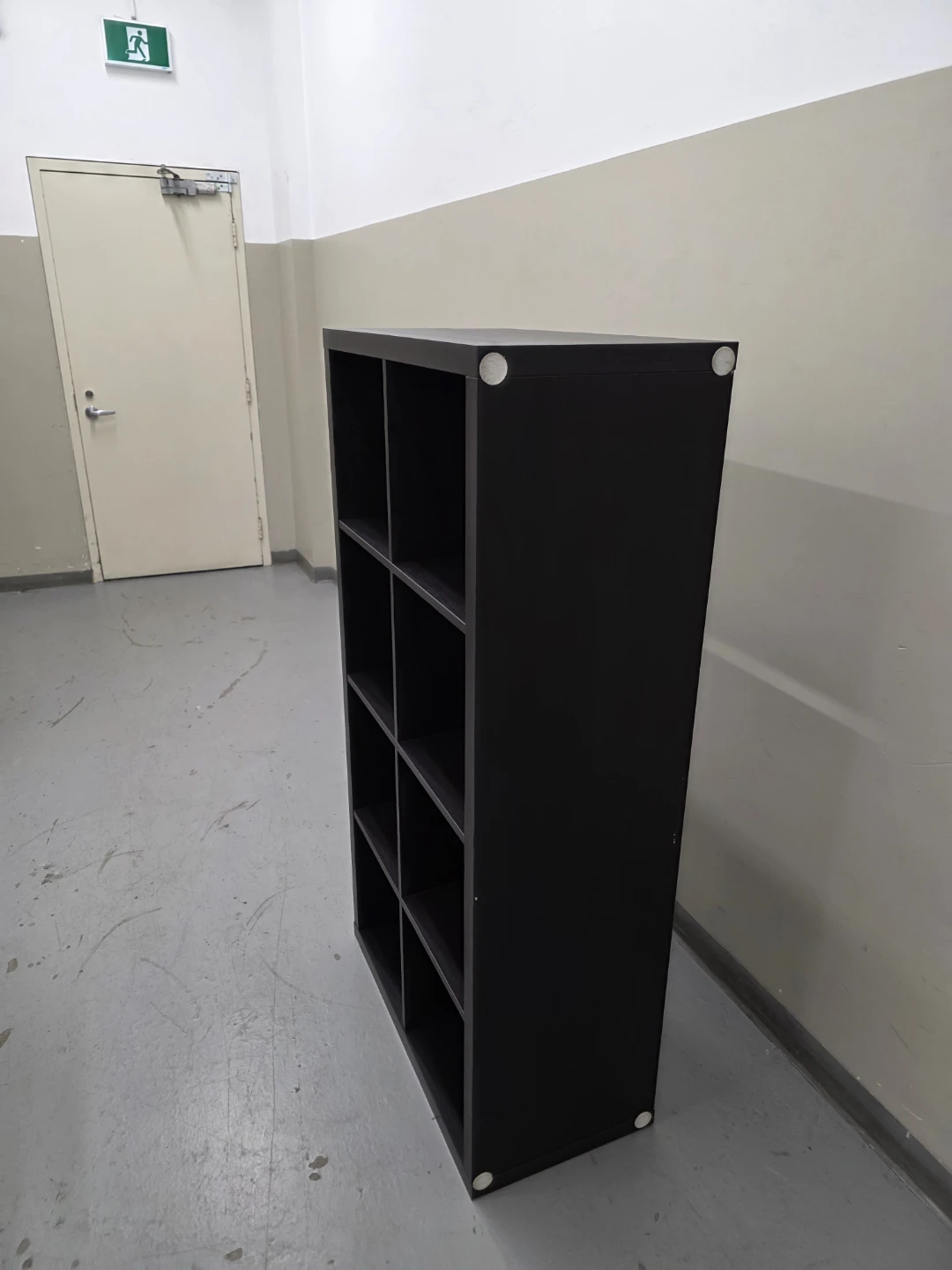 Black 9-Cube Storage Shelf - photo 4