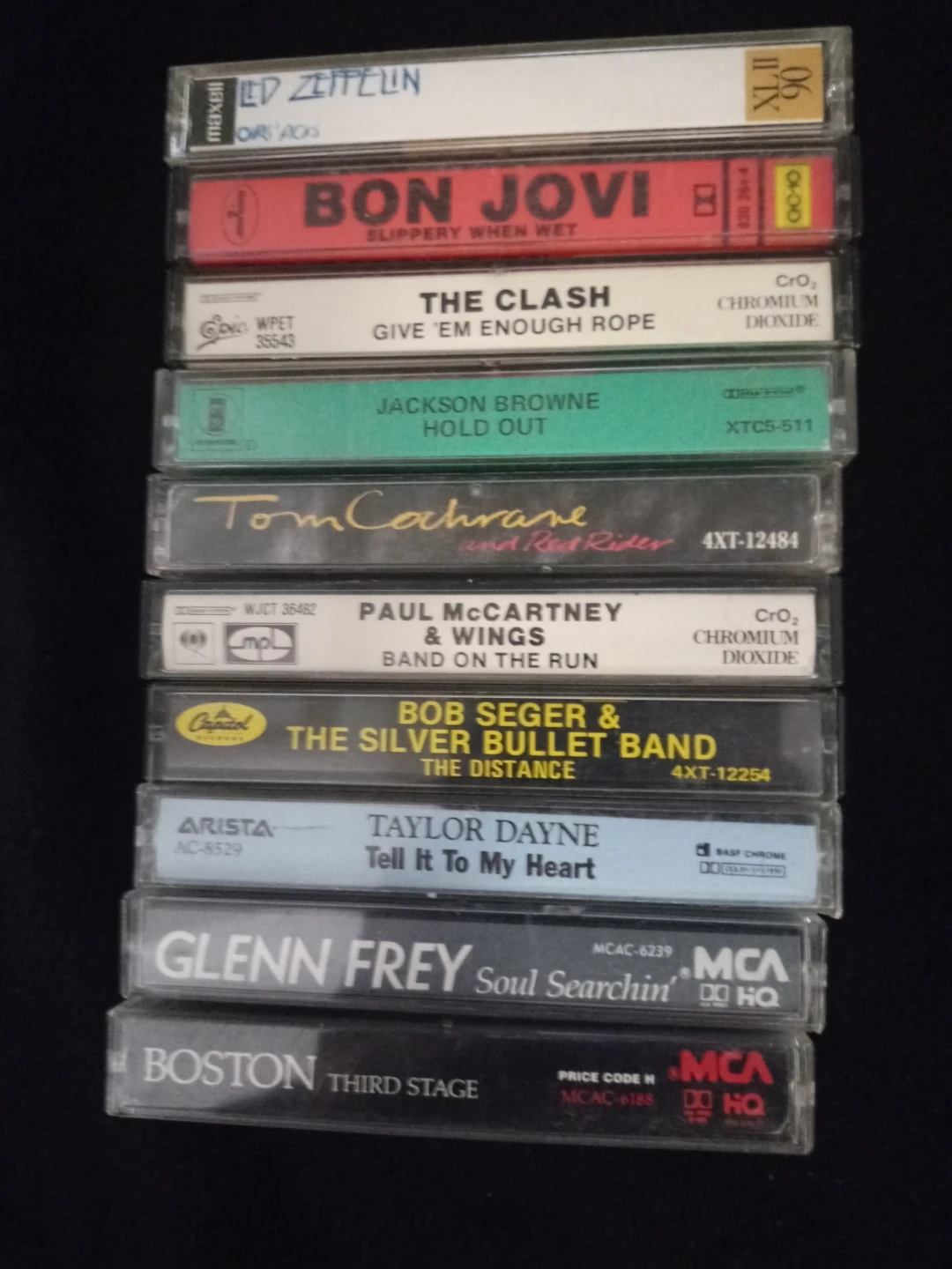 Collection of Cassette Tapes H ⚽