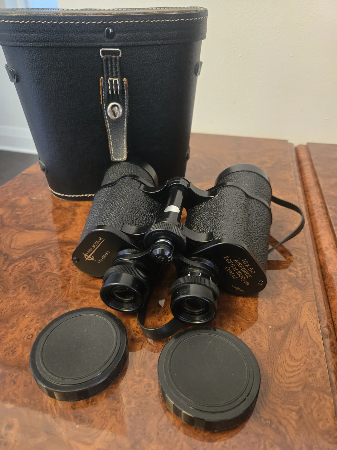 Carl Wetzlar Airforce Binoculars with Case ⚽ - photo 2