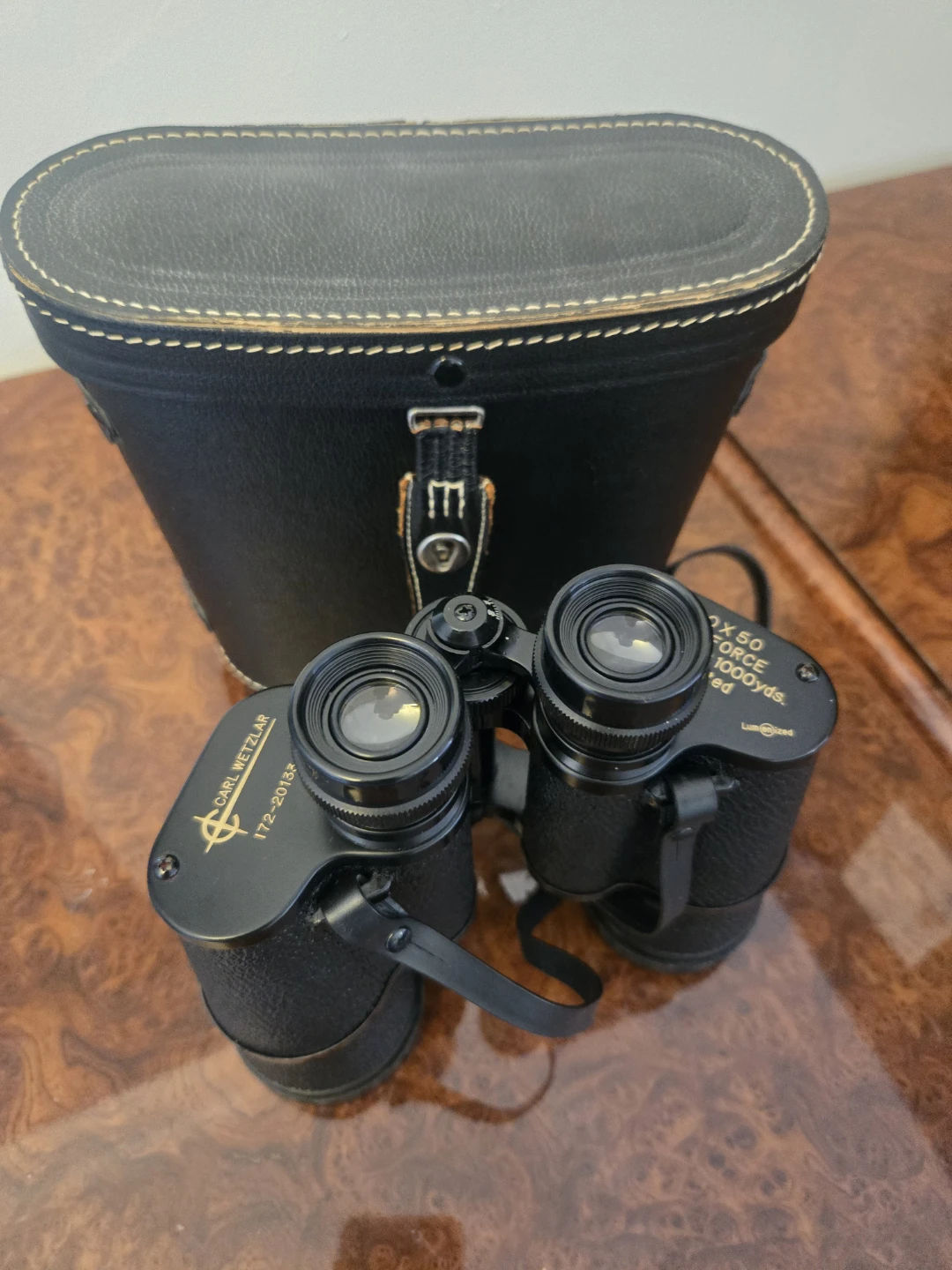 Carl Wetzlar Airforce Binoculars with Case ⚽ - photo 5