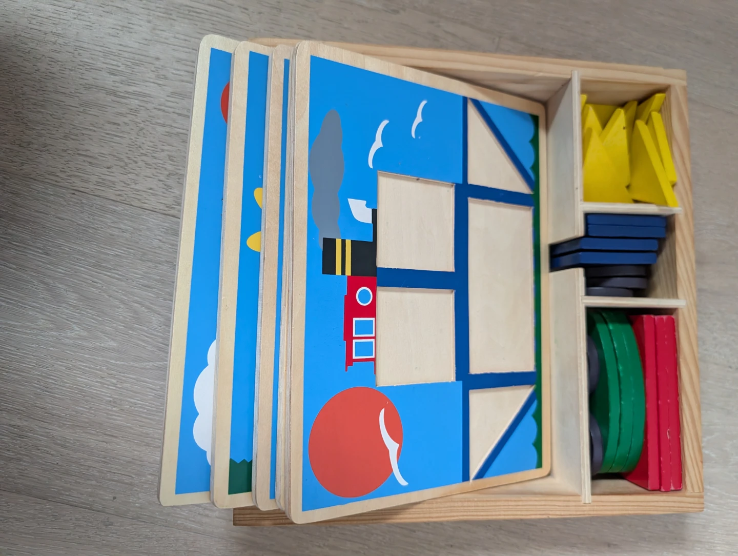Melissa & Doug 10 Wooden Puzzles with shapes - photo 3