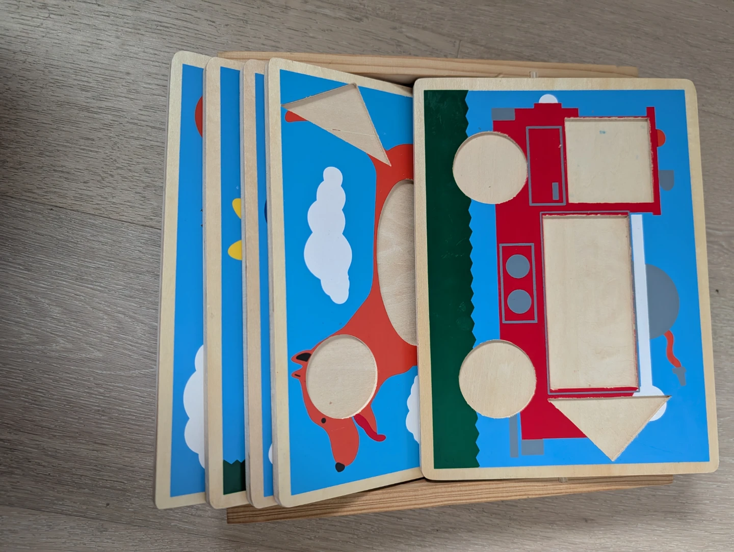 Melissa & Doug 10 Wooden Puzzles with shapes - photo 4
