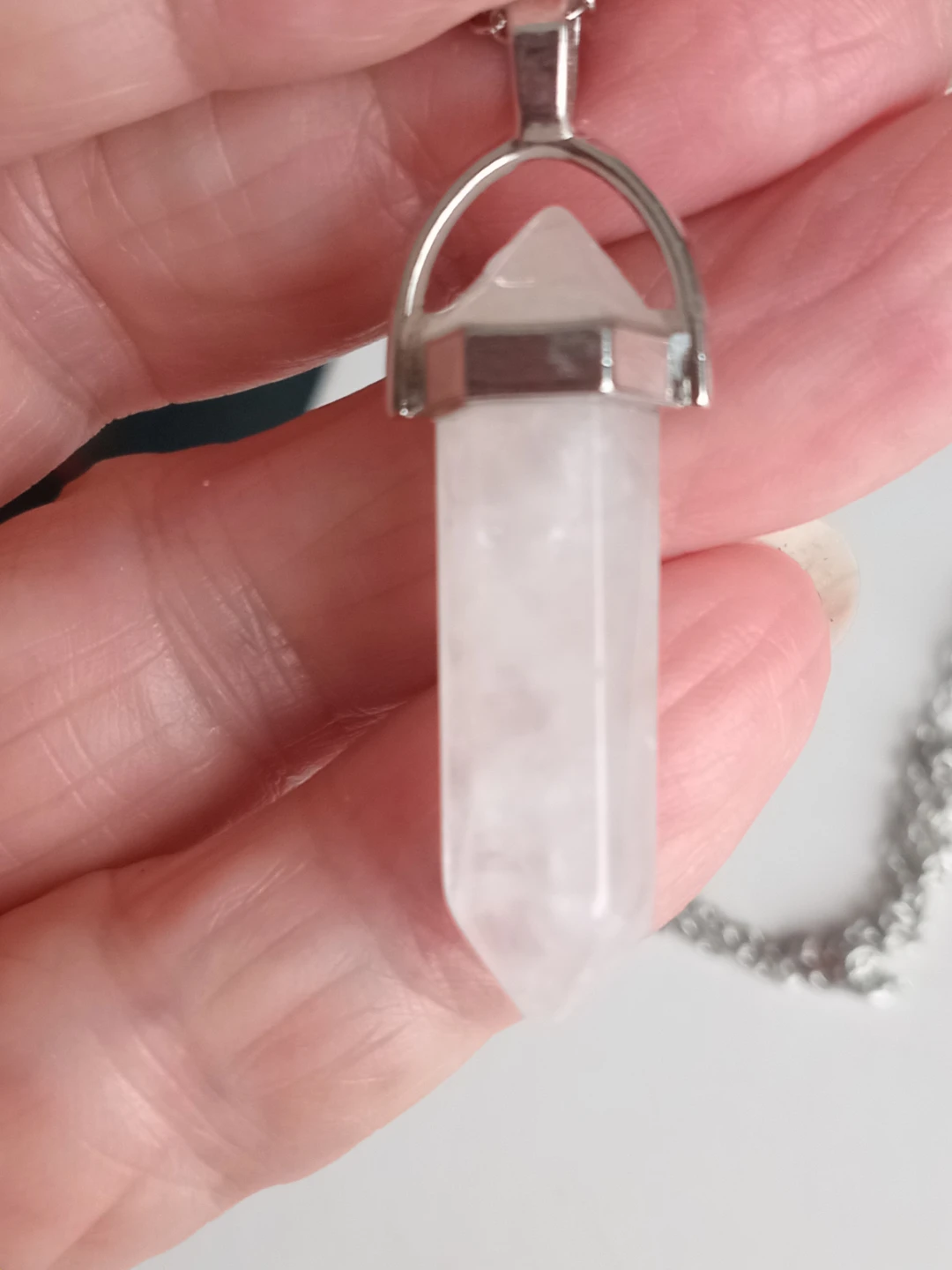 Crystal Point Pendant Necklace - photo 2