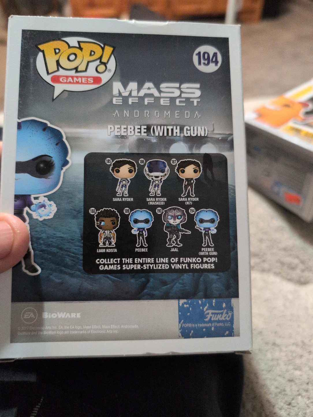 Funko Pop! Mass Effect Andromeda Peebee (With Gun) #194 - photo 2