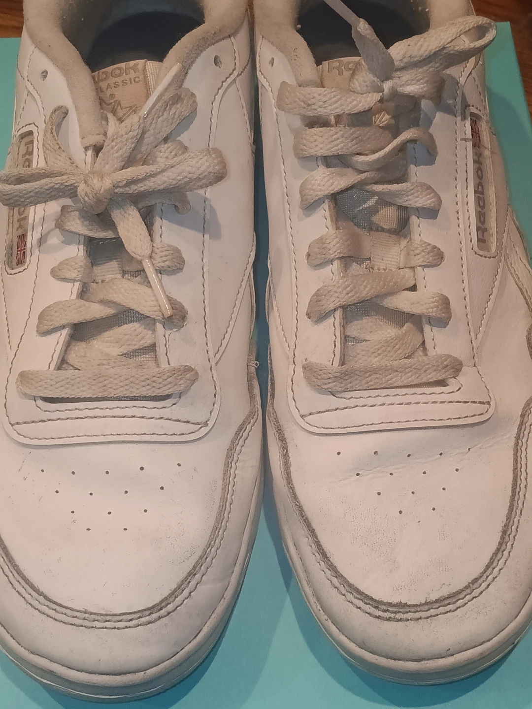 Reebok Classic White Leather Sneakers
