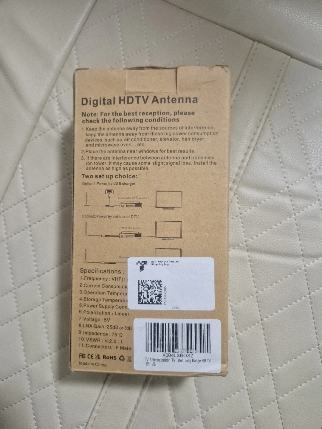 Digital HDTV Antenna D006AF - Indoor/Outdoor - photo 3