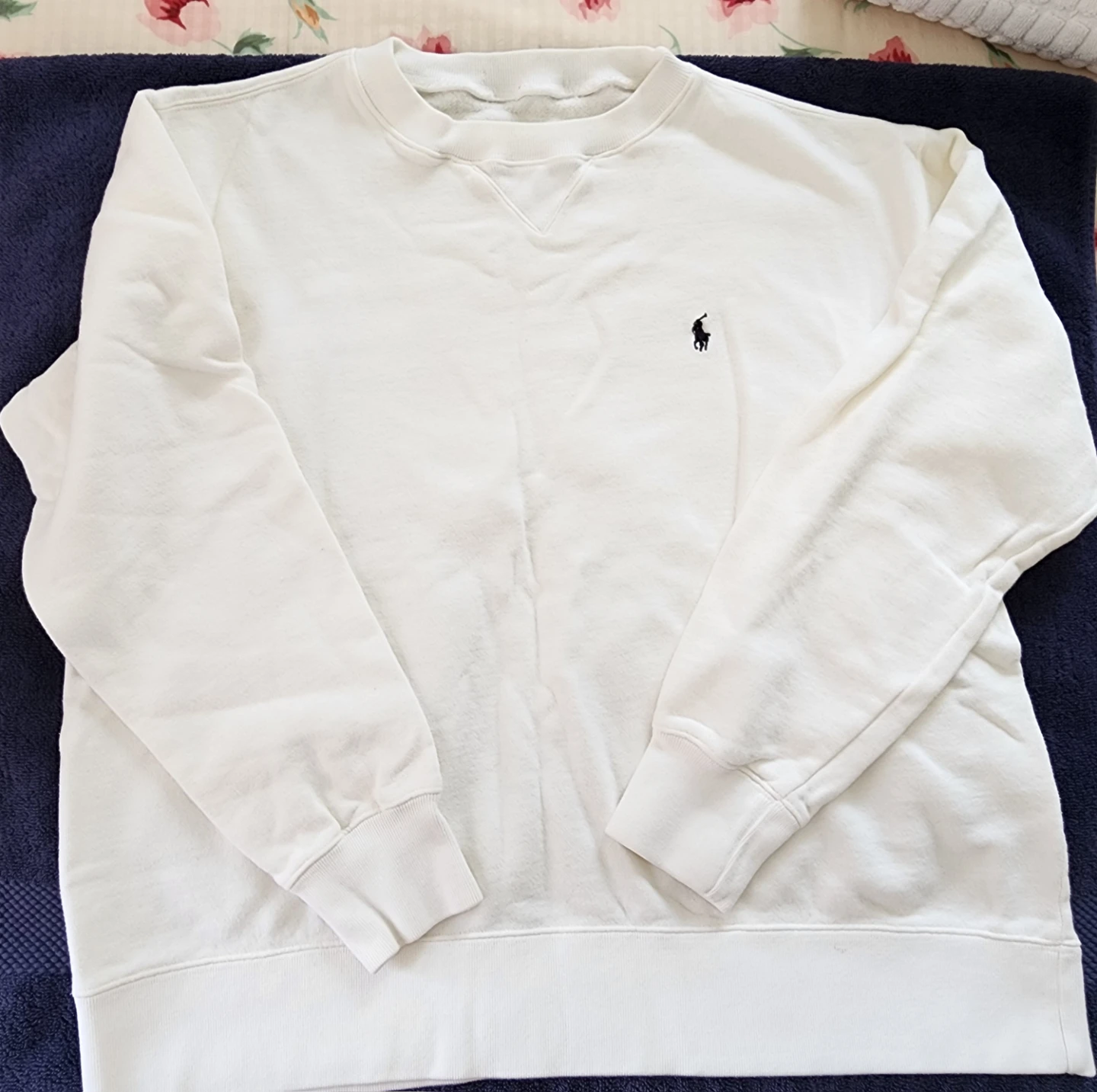 White Polo Ralph Lauren Sweatshirt