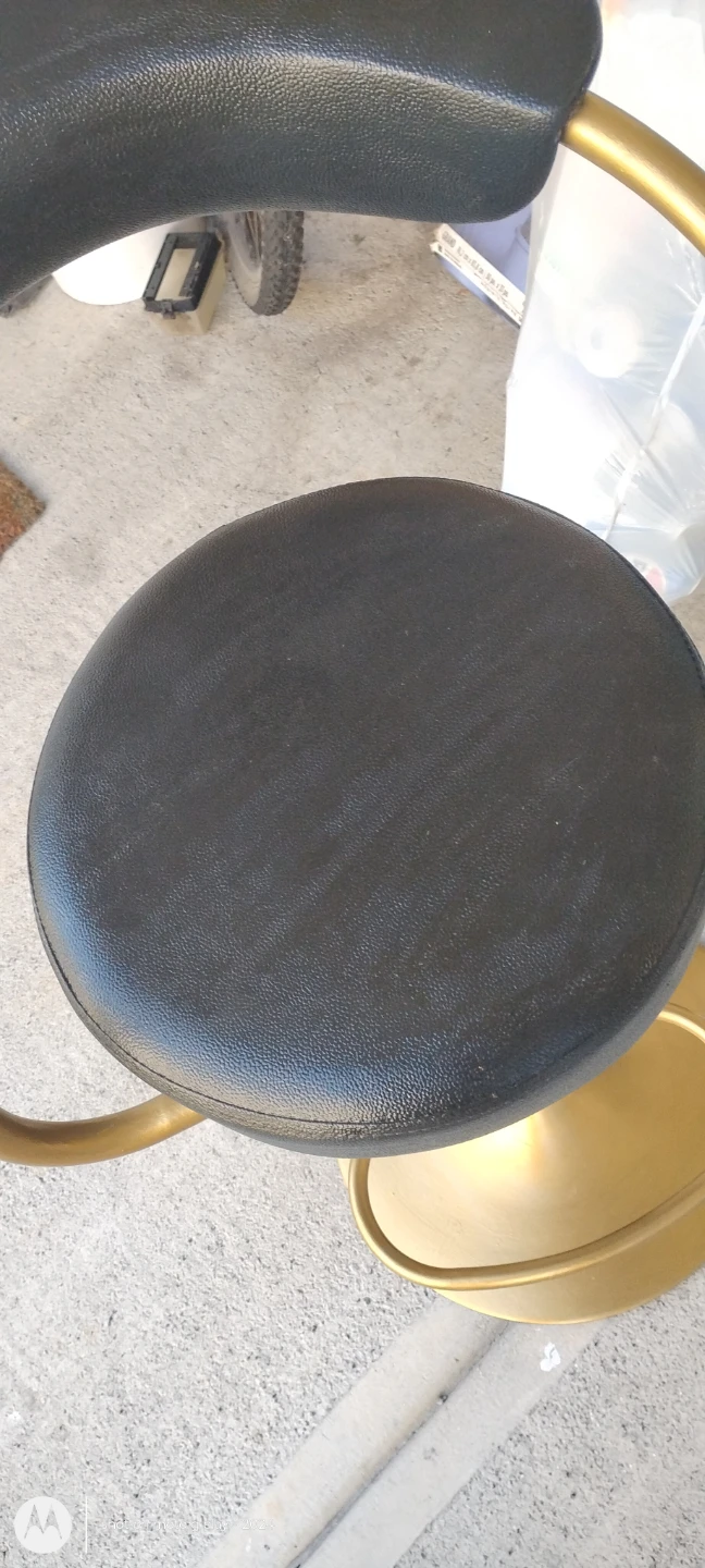 Bar Stool with Gold Accents - photo 5