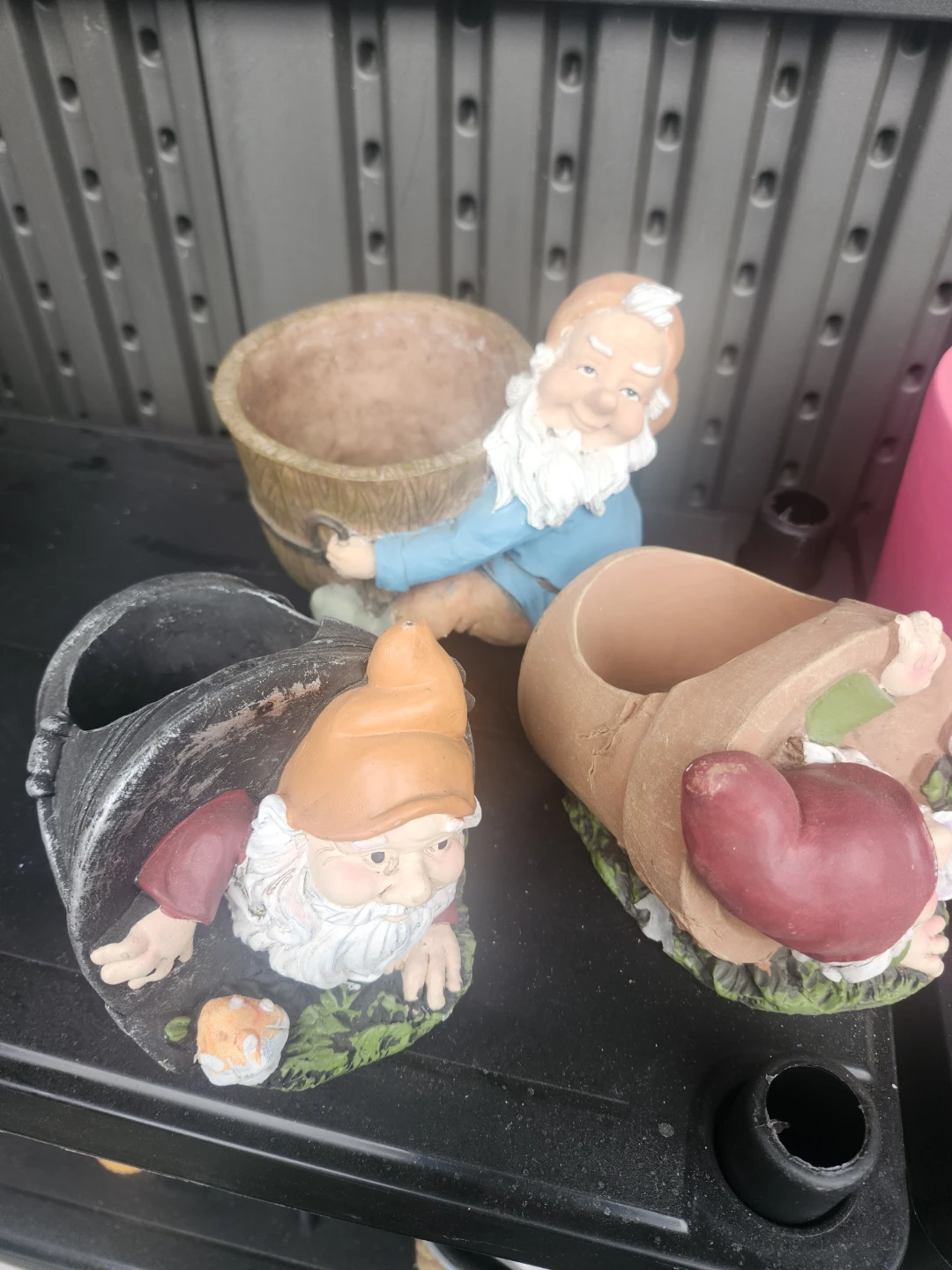 Garden Gnome Planters - Set of 5 - photo 2