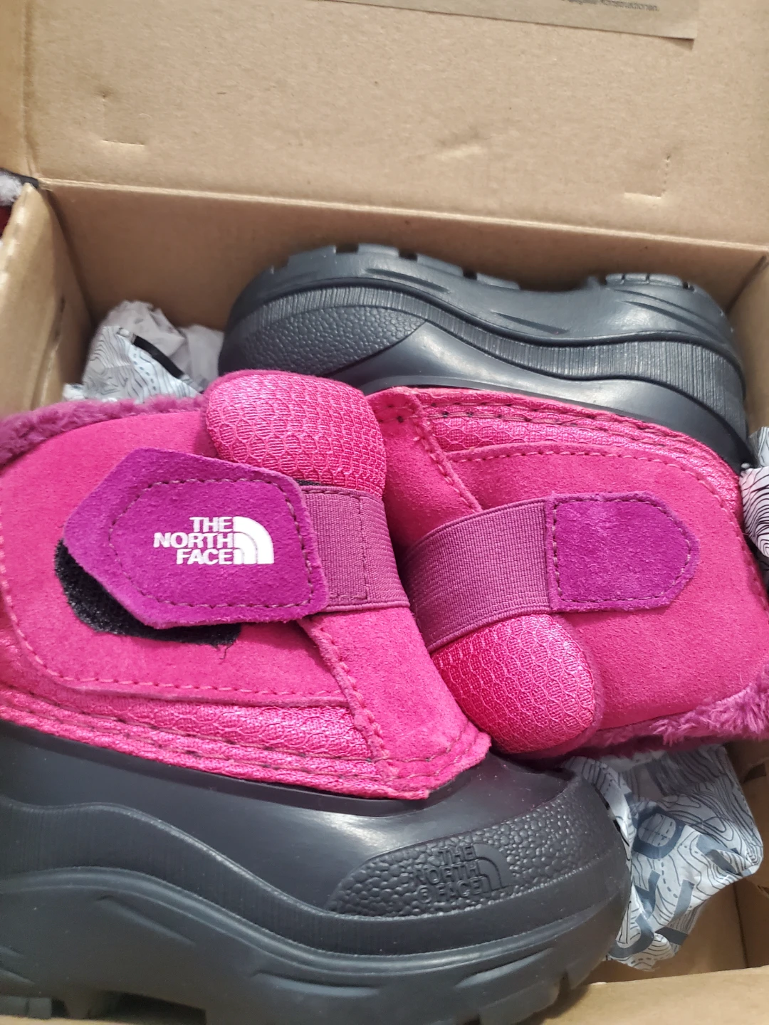 The North Face Pink Winter Boots