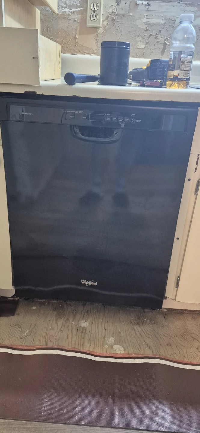 Whirlpool Black Dishwasher