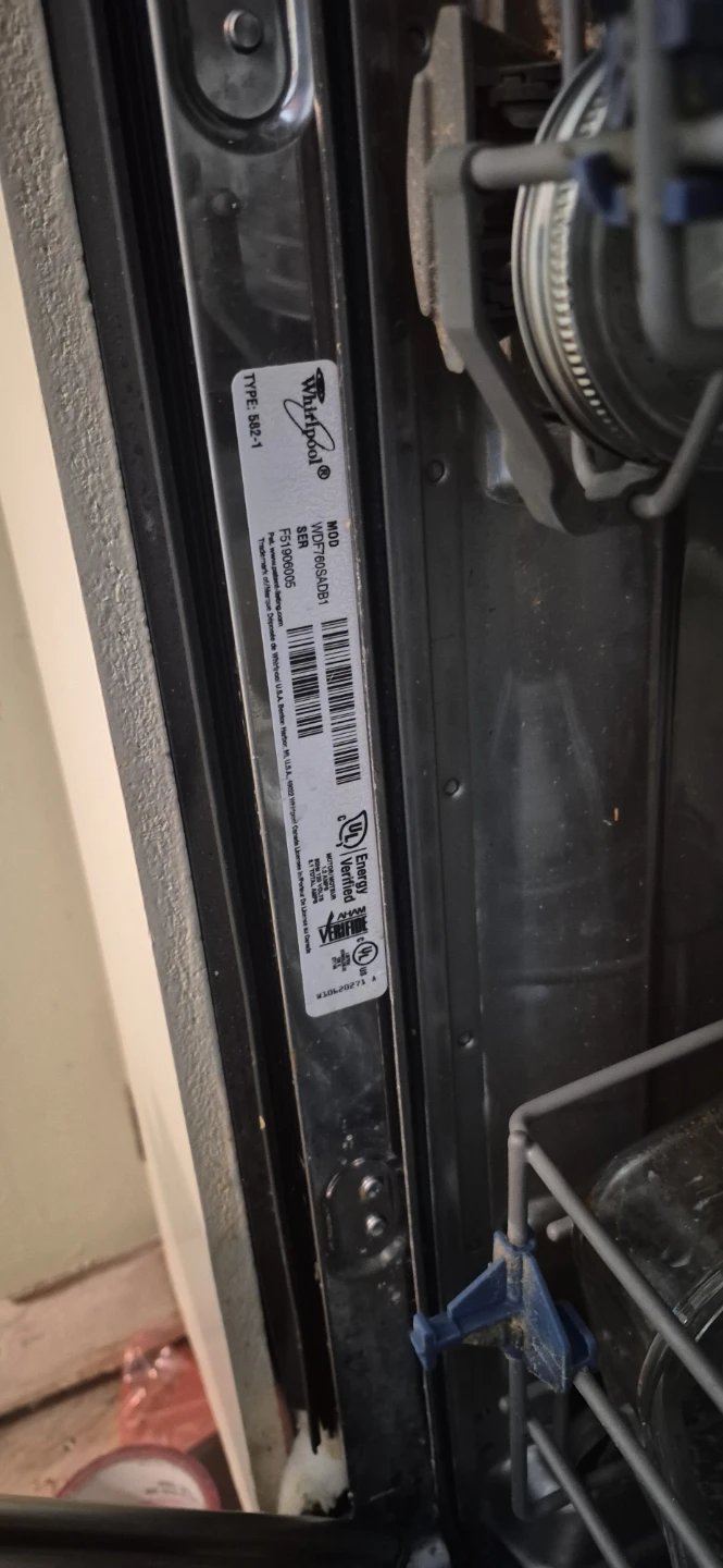 Whirlpool Black Dishwasher - photo 2