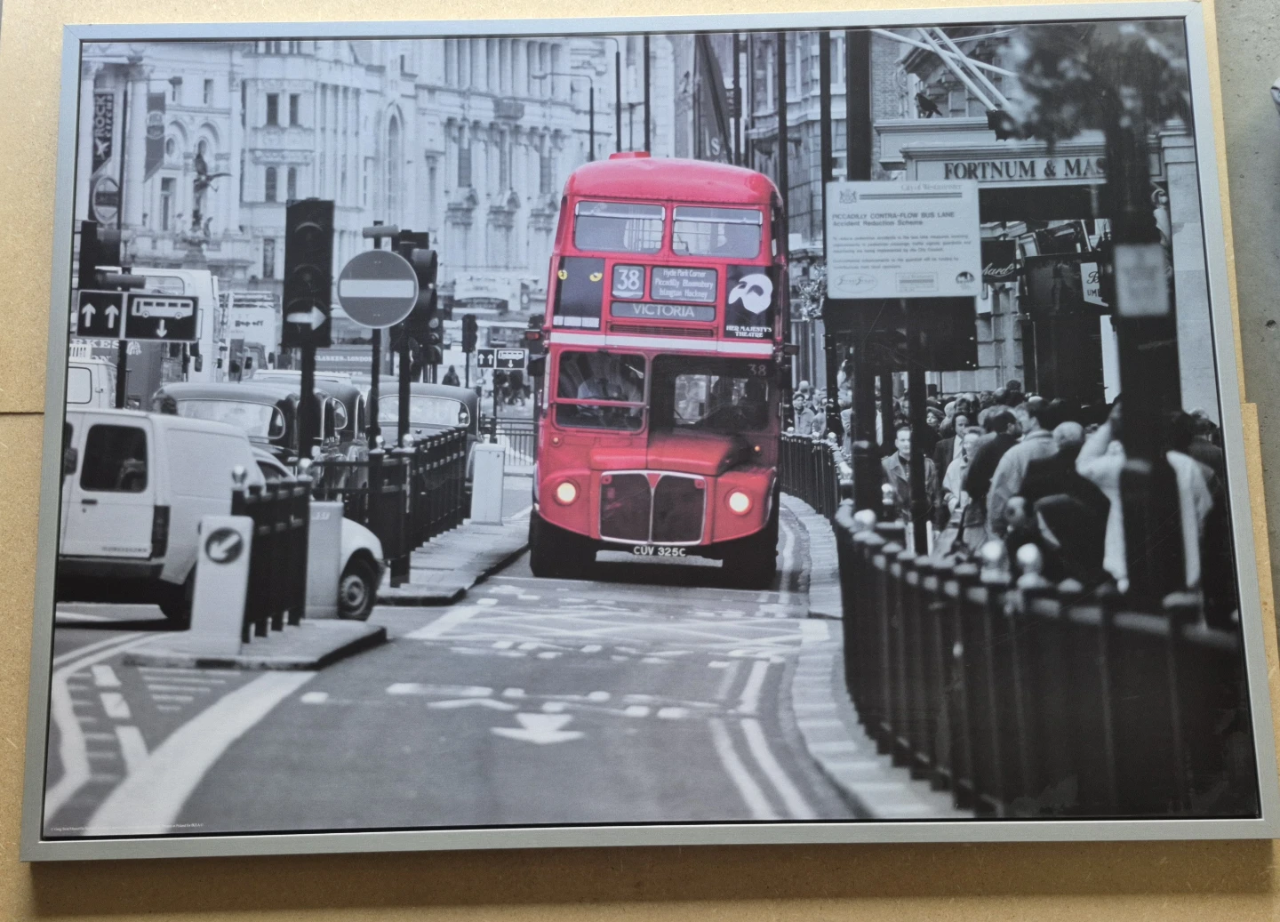 London Bus Framed Print