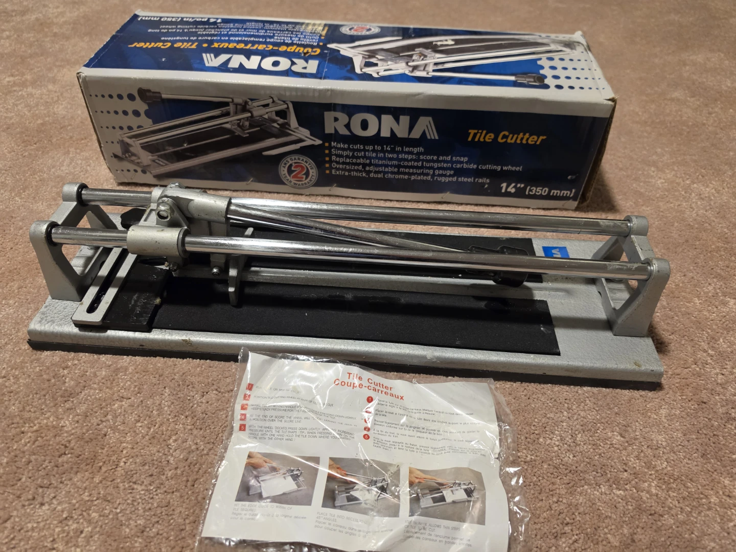 Tile Cutter 14" ( 350 mm ) - photo 4