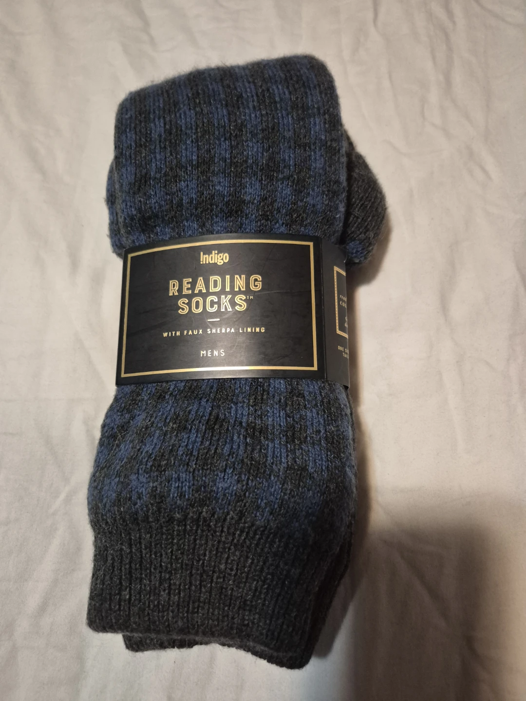 Indigo Reading Socks - Men's