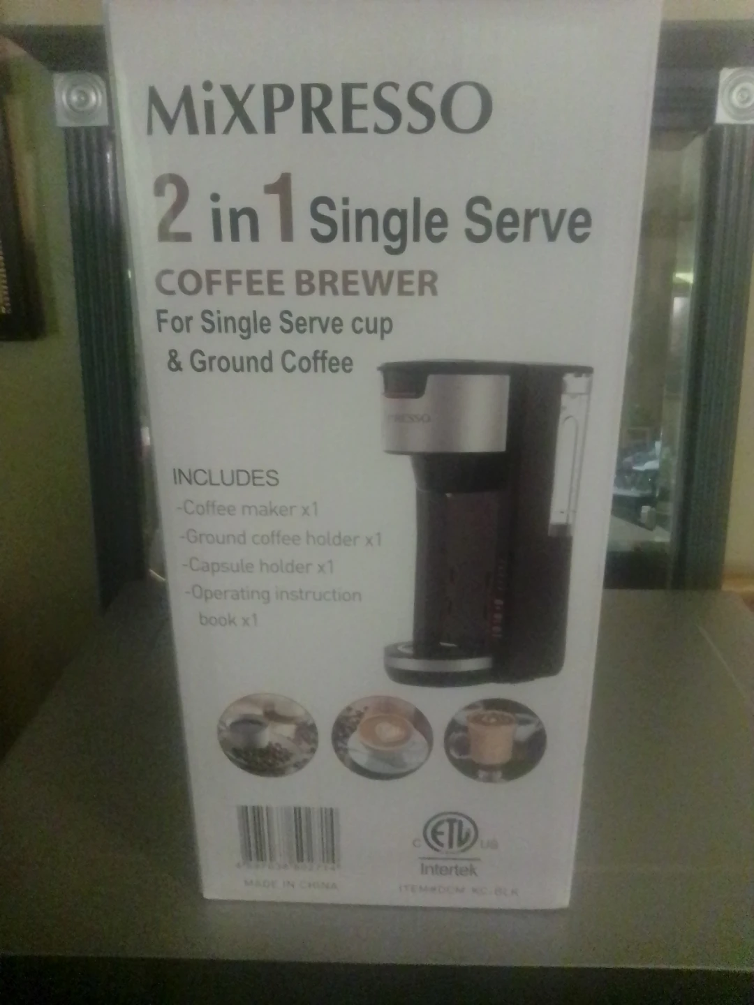 Mixpresso 2-in-1 Single Serve Coffee Brewer ⚽ - photo 5