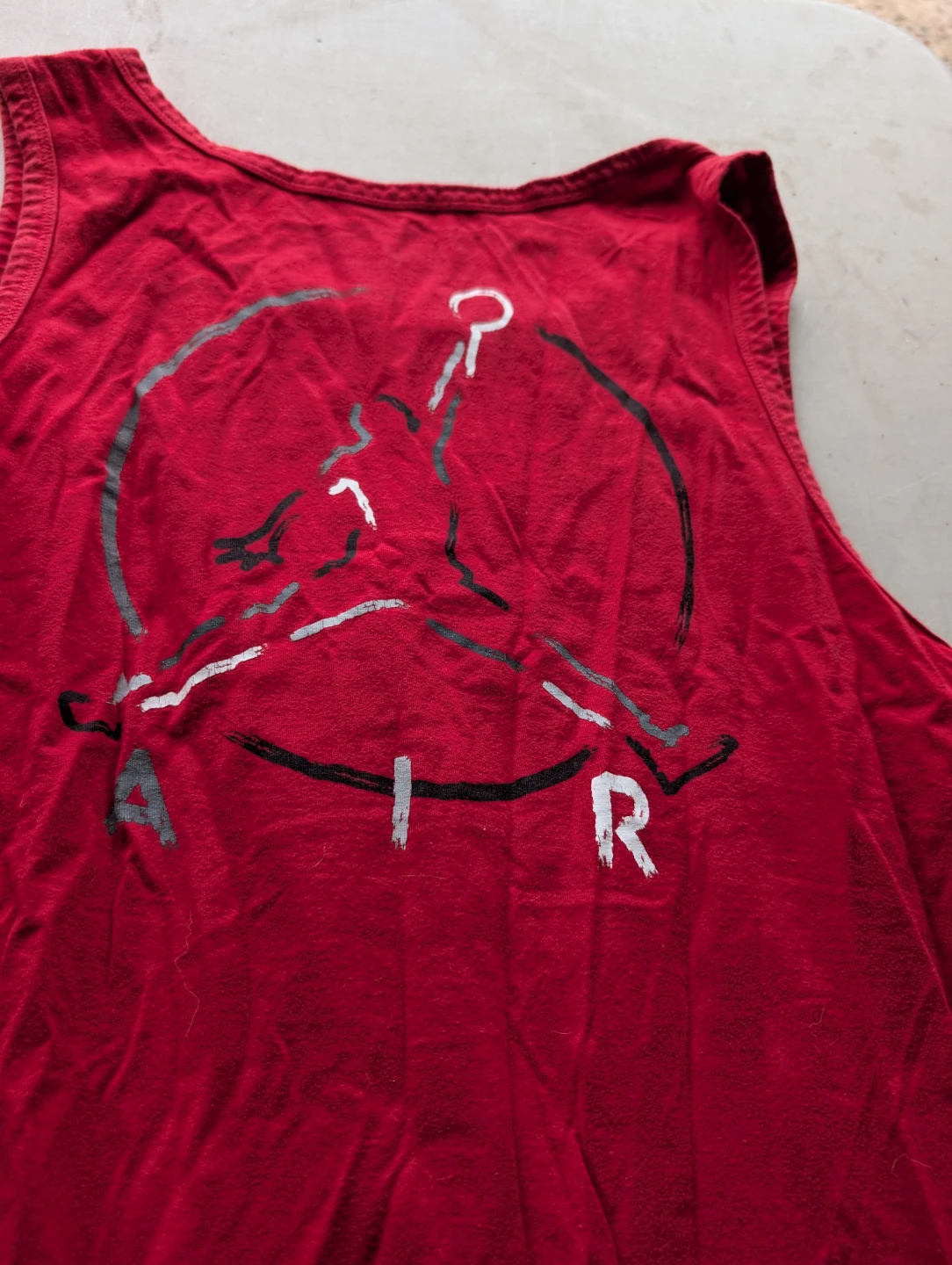 Air Jordan Red Tank Top XL - photo 2