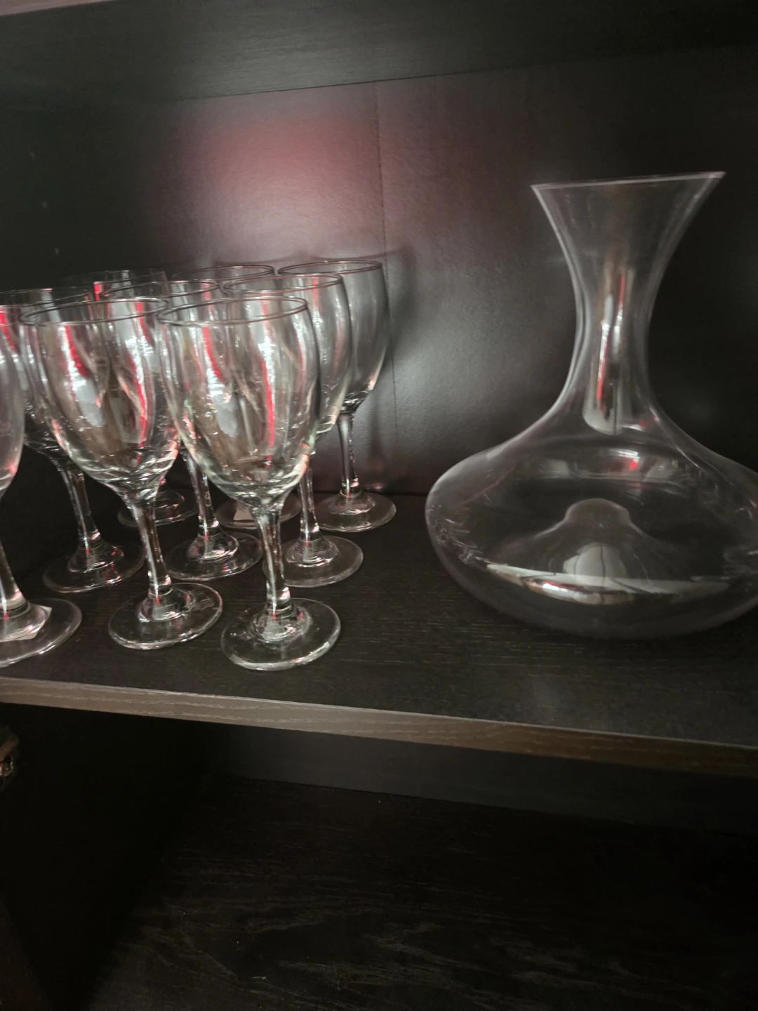 Glass Wine Decanter and Glasses Set
