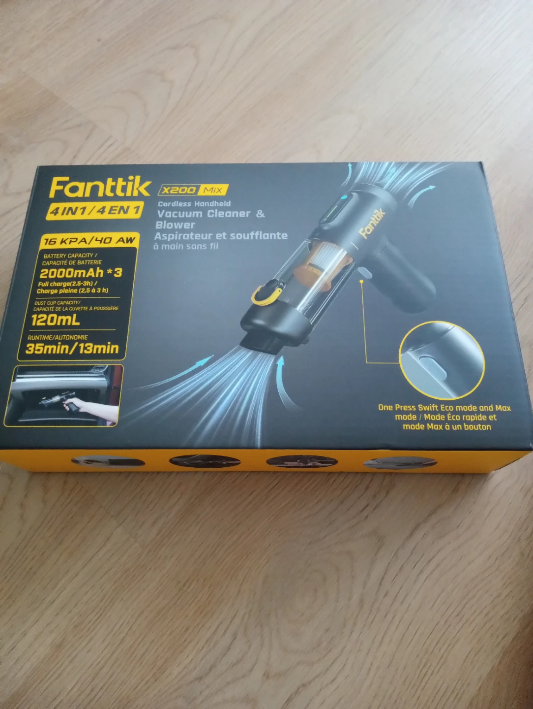Fanttik X200 MIX Cordless Handheld Vacuum Cleaner & Blower
