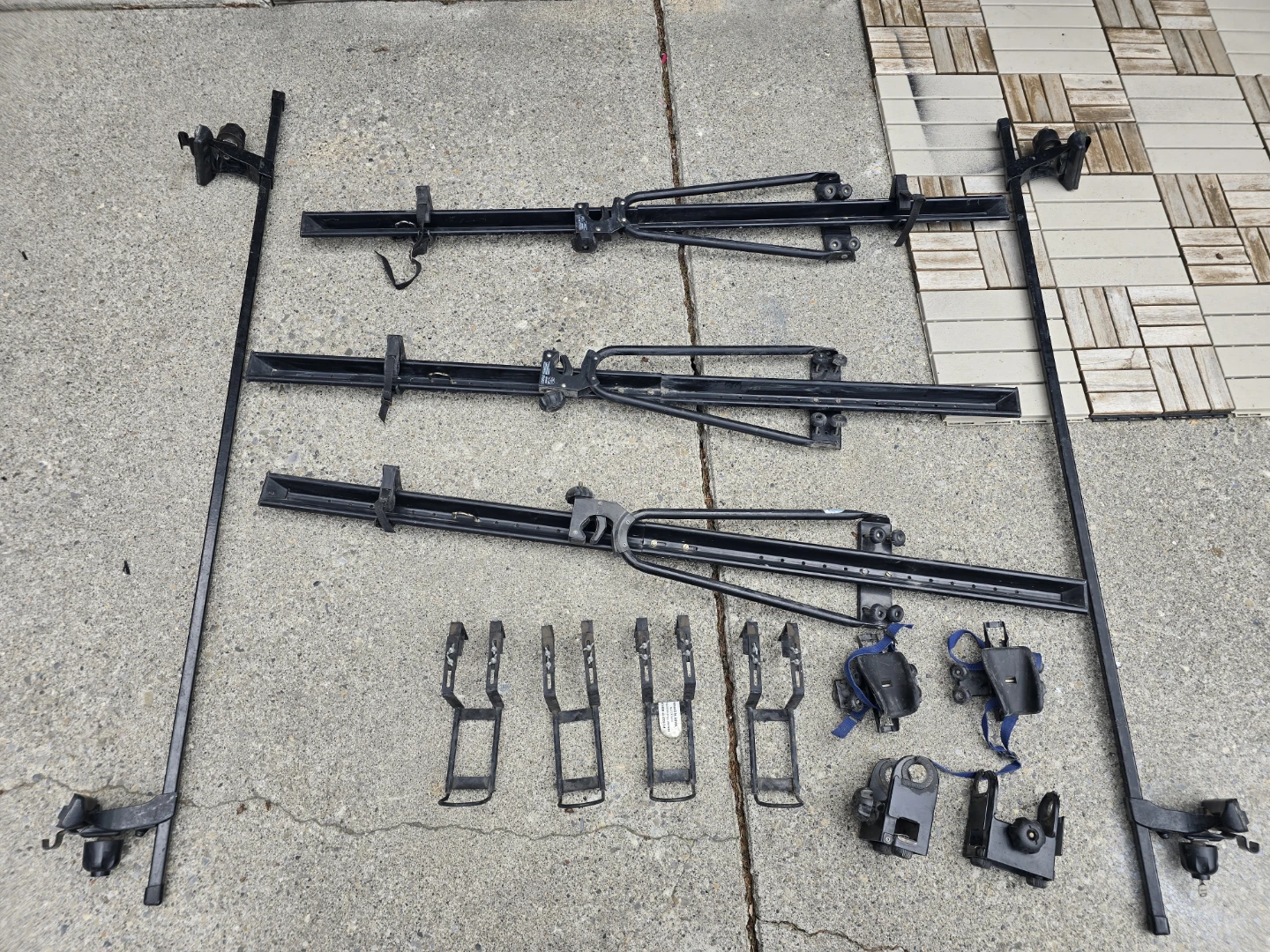 Complete Roof Rack & Thule Bike Carrier Package