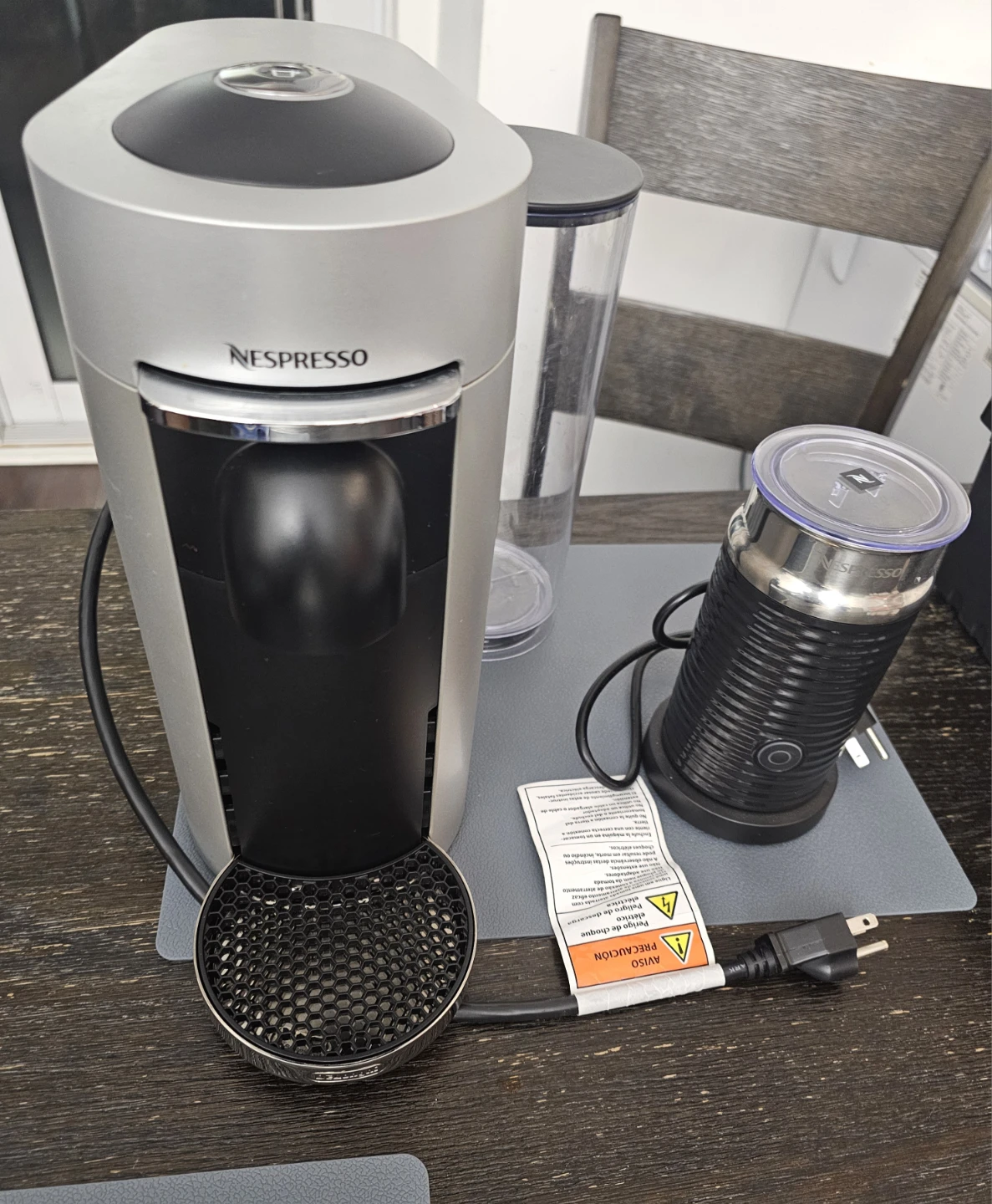 Nespresso Coffee Machine with Milk Frother
