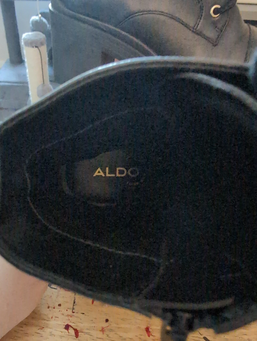 ALDO Black Leather Combat Boots - photo 3