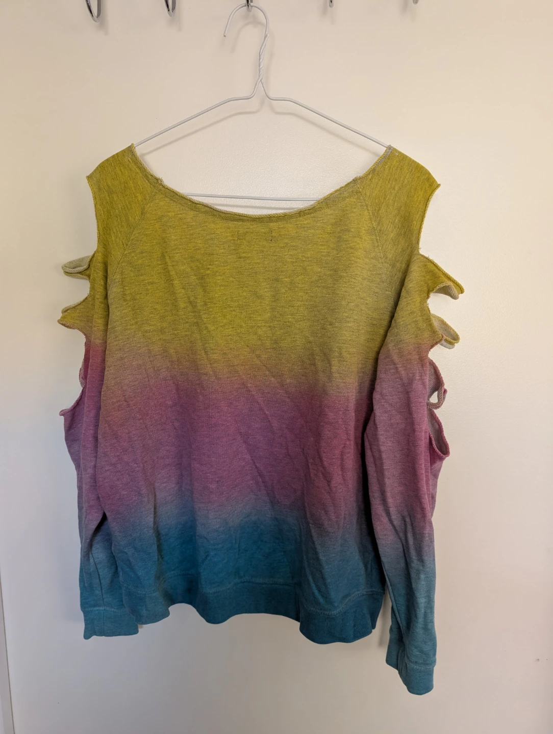 Venus Ombre Cut-Out Sweatshirt - photo 2