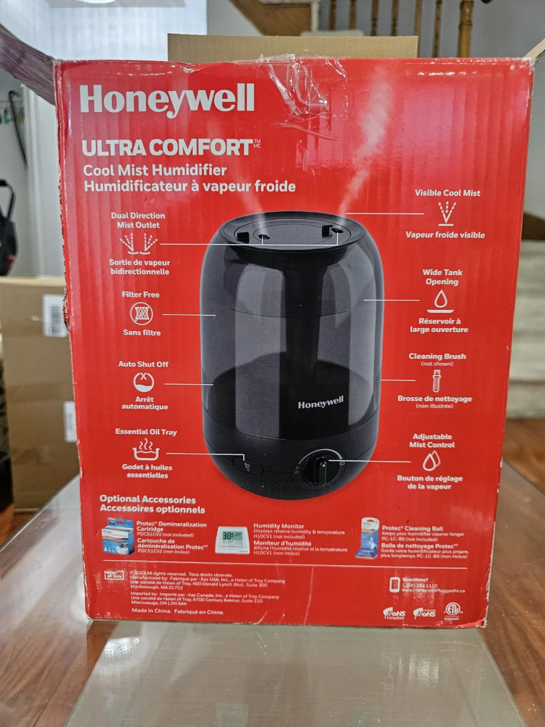 Honeywell Ultra Comfort Cool Mist Humidifier - photo 2