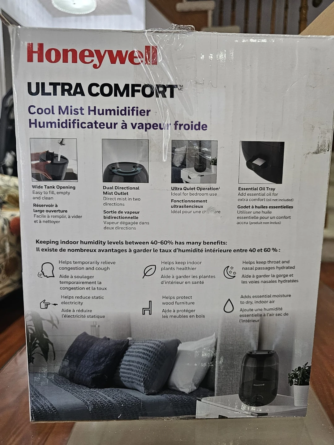 Honeywell Ultra Comfort Cool Mist Humidifier - photo 3