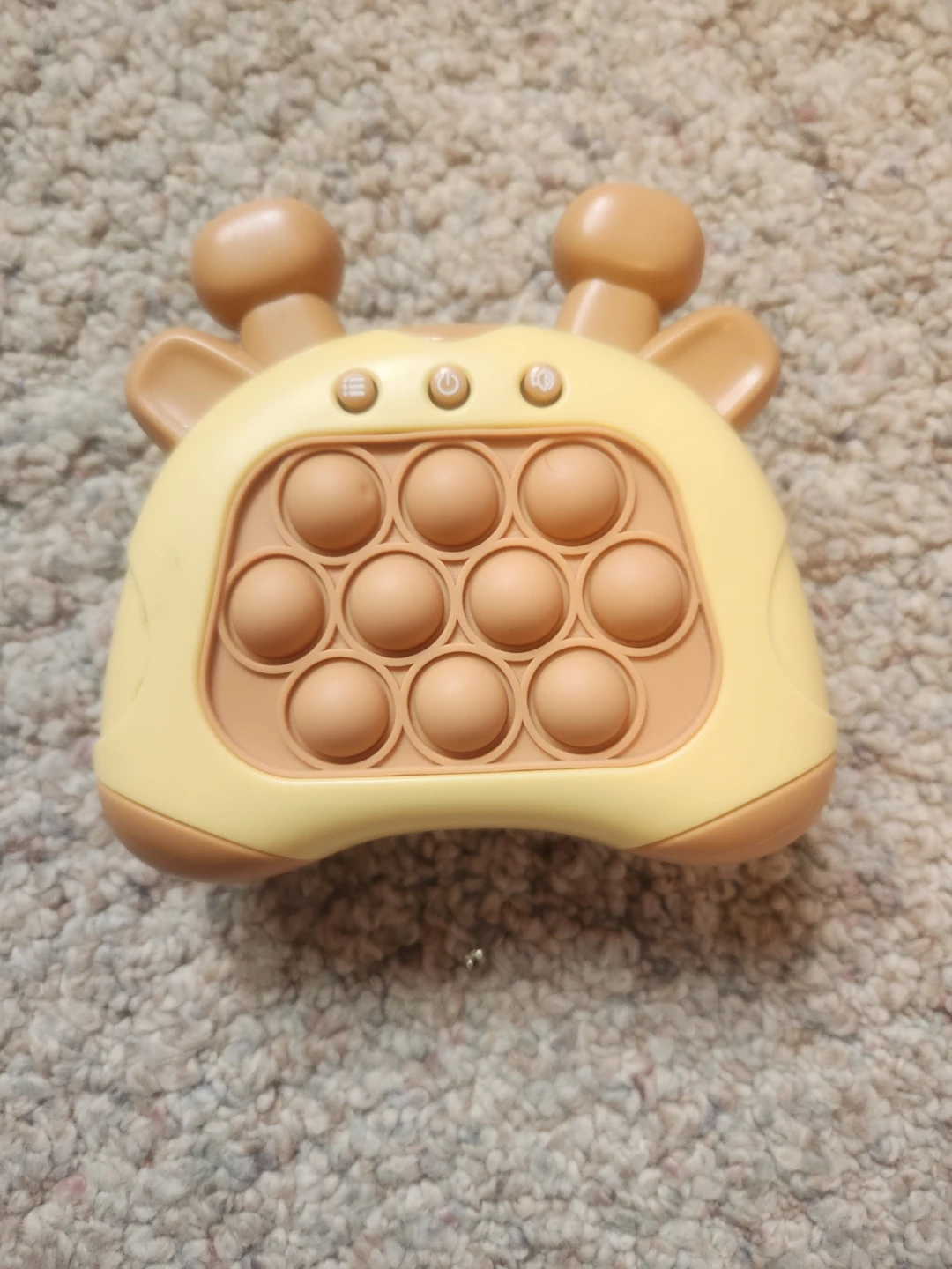 Giraffe Bubble Pop Fidget Toy
